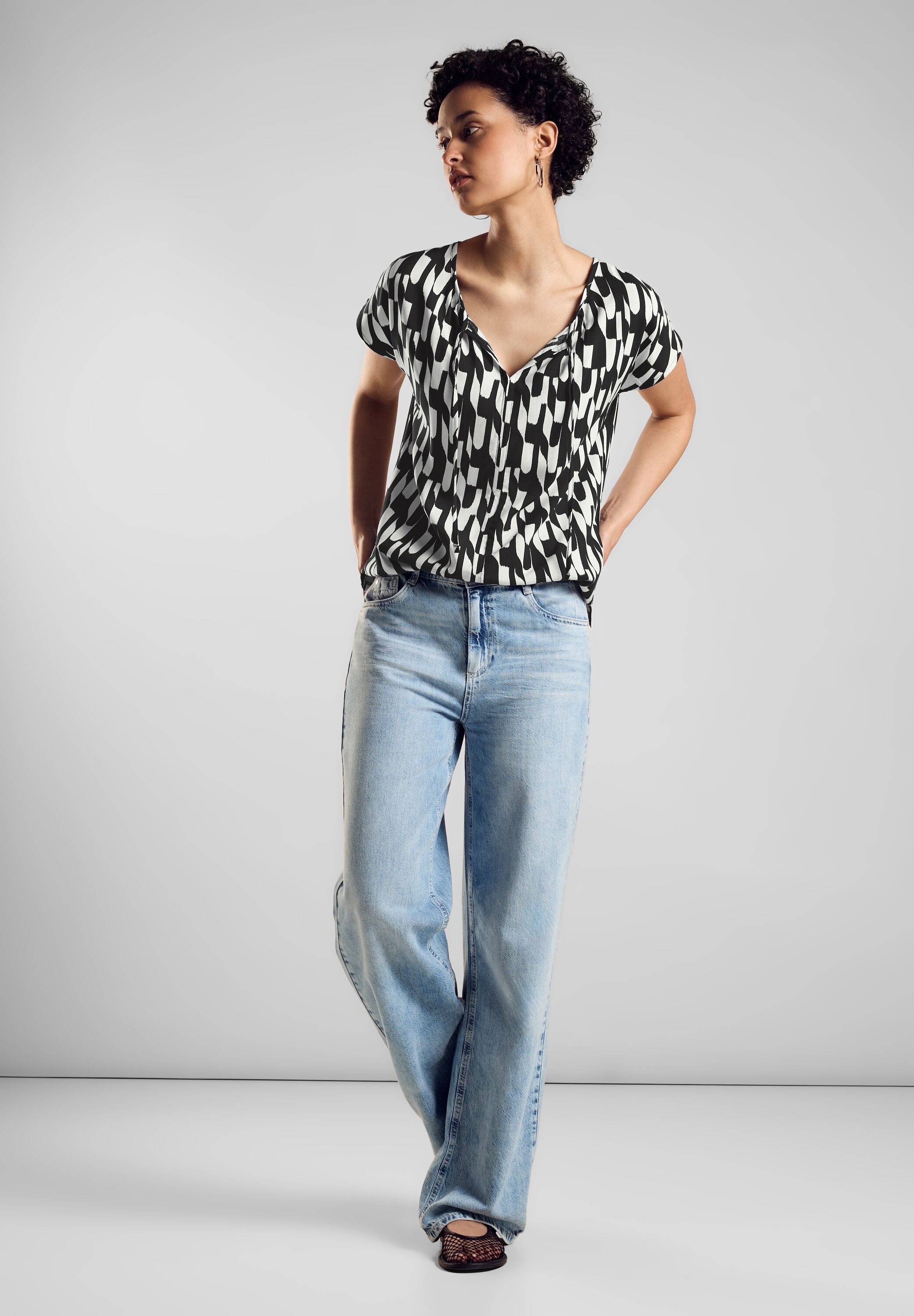STREET ONE Shirttop met all-over print