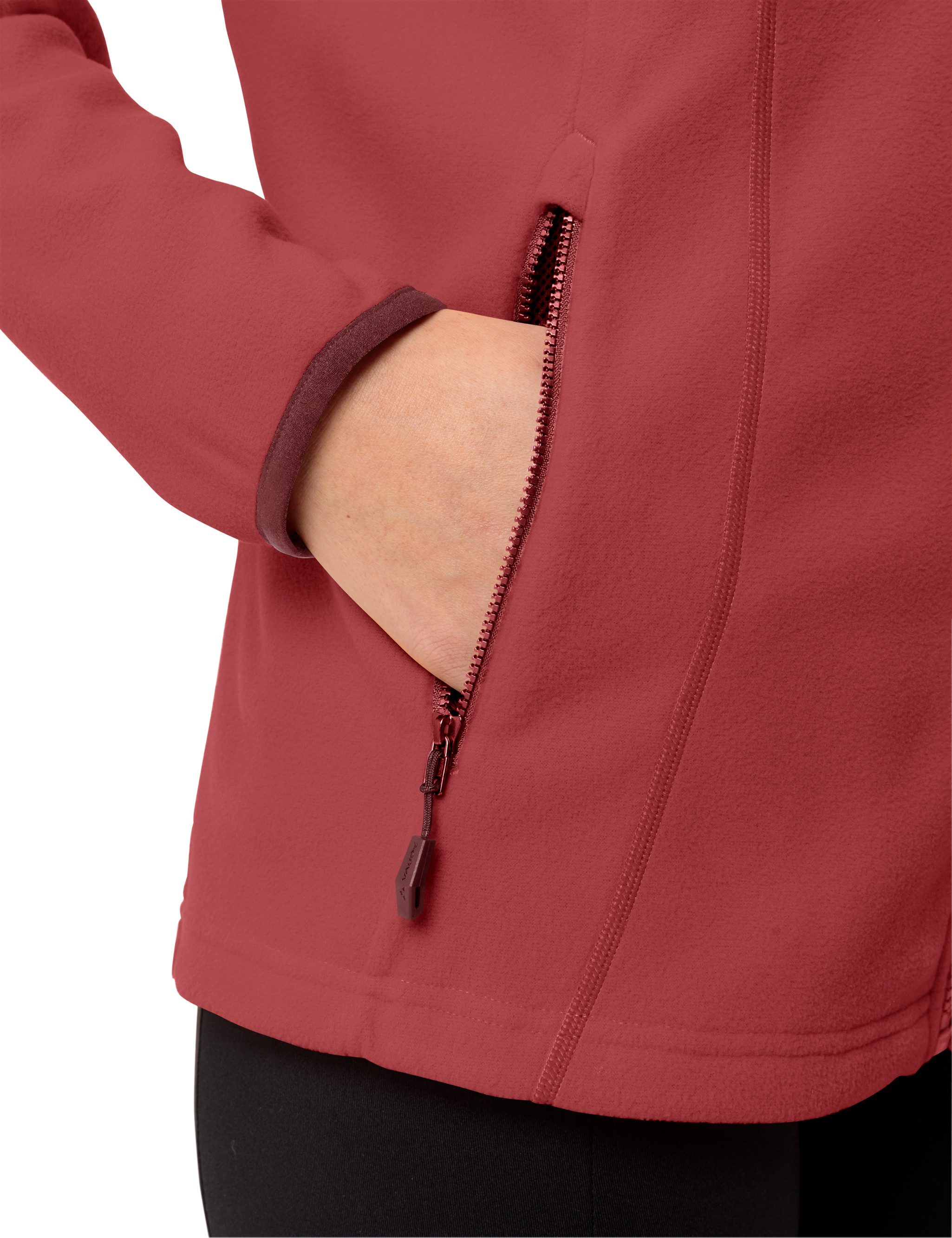 VAUDE Fleecetrui WOMEN'S ROSEMOOR FLEECE JACKET II (1-delig)