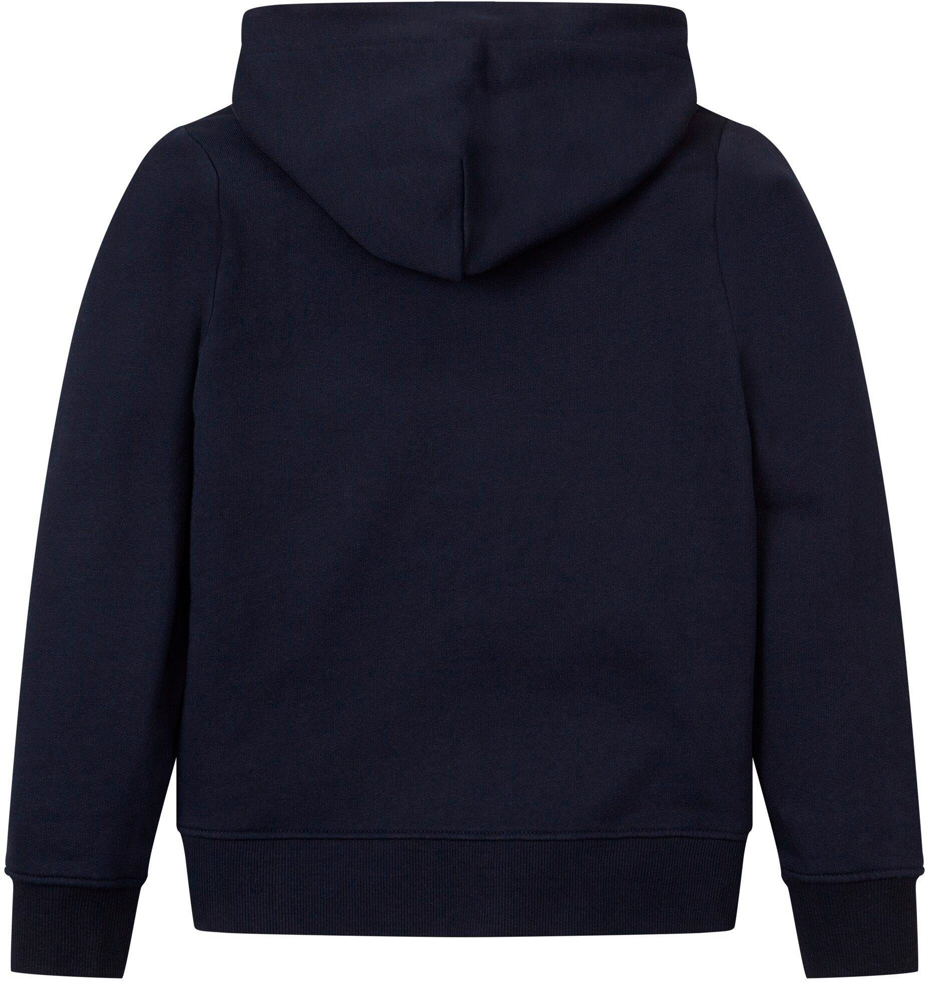 Tom Tailor Sweatvest met een capuchon