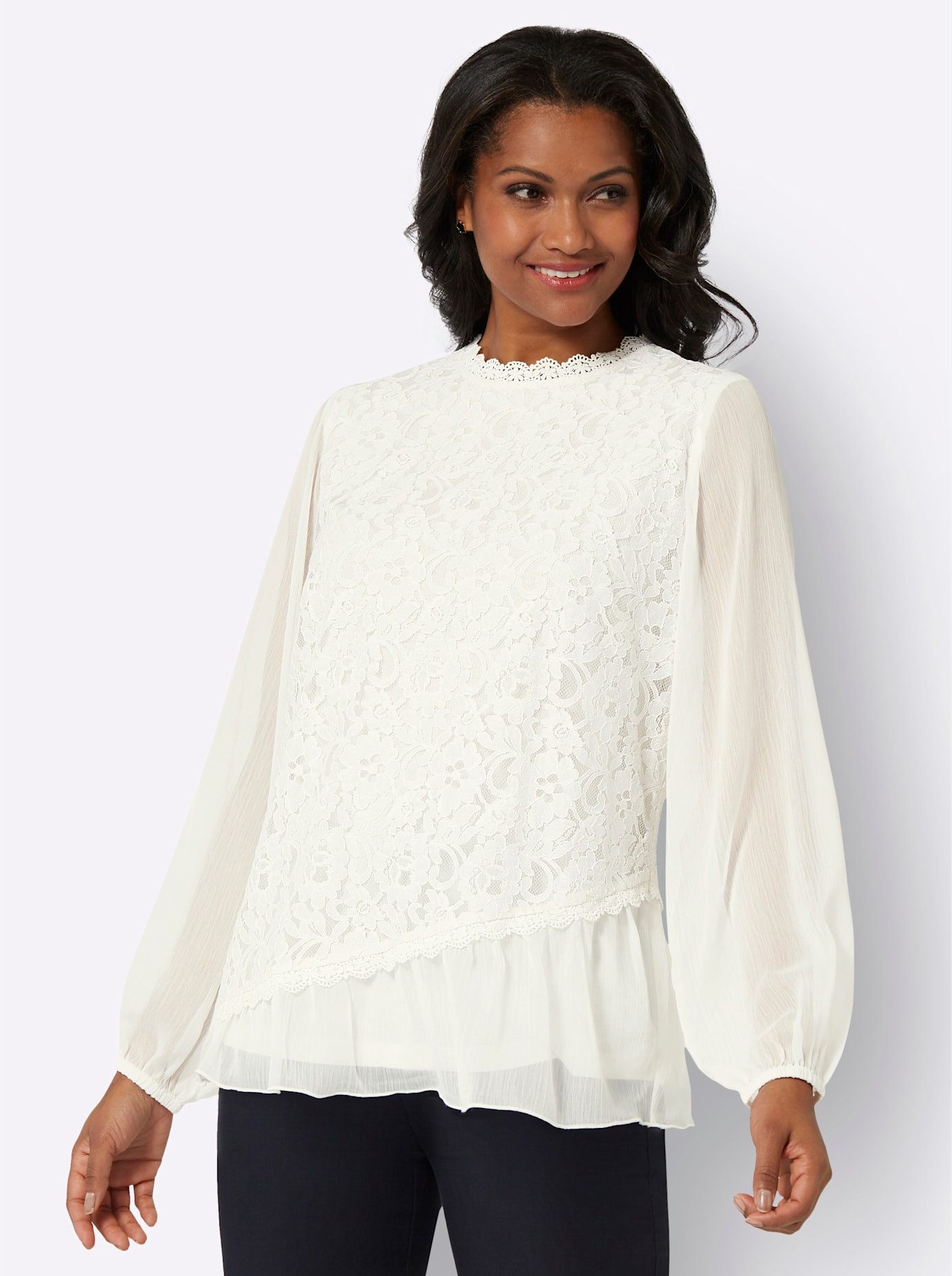 Lady Blouse zonder sluiting