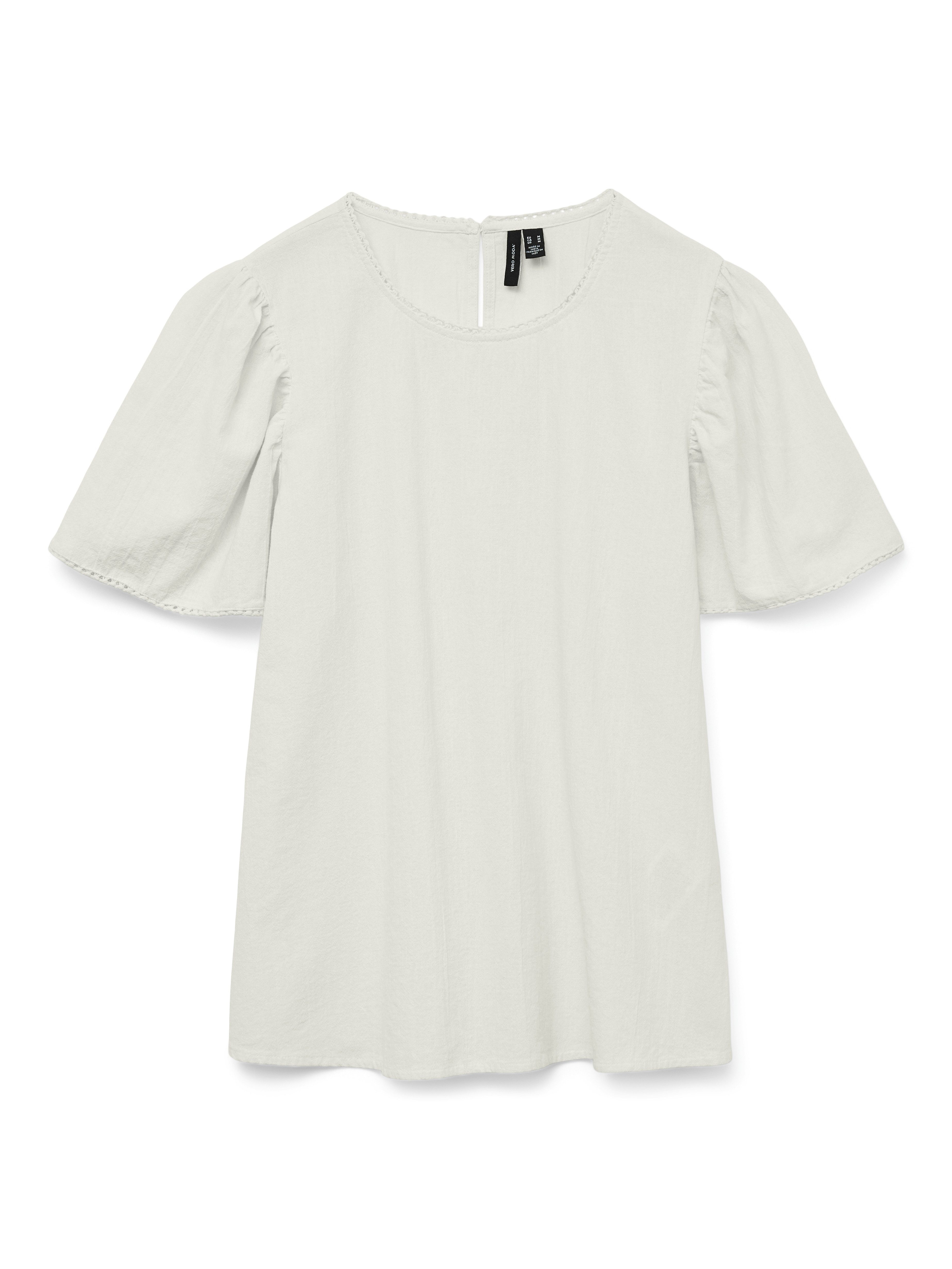 Vero Moda Blouse met korte mouwen VMPRETTY SS TOP WVN GA NOOS