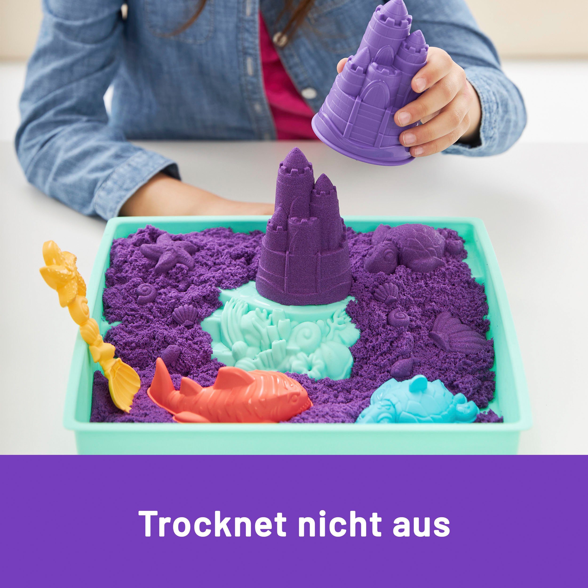 Spin Master Knutselset Kinetic Sand - Box 454 g - Paars