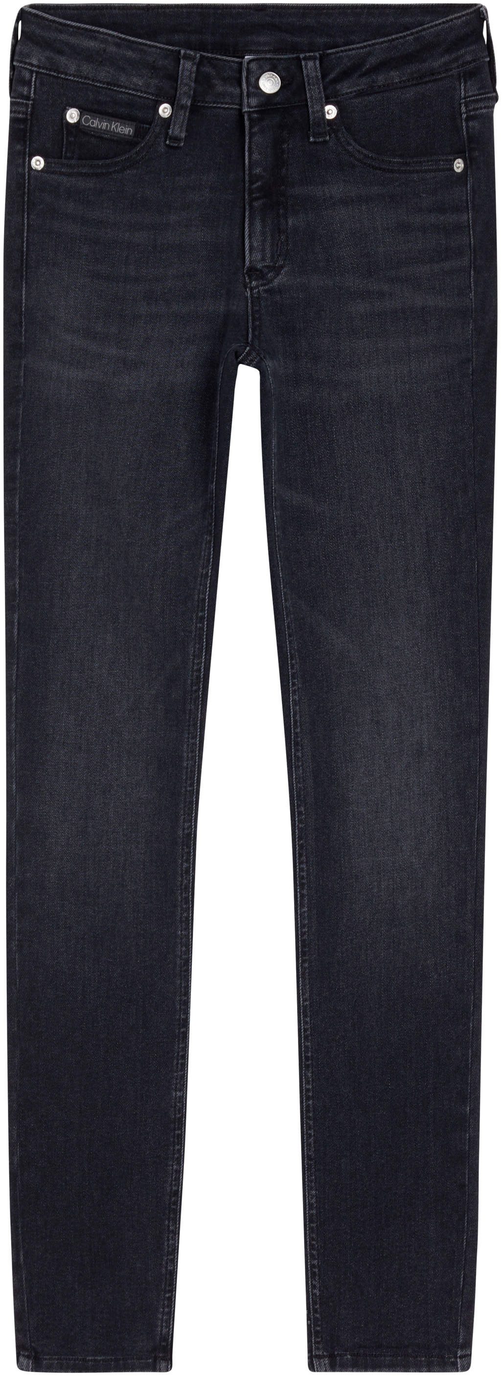 Calvin Klein Skinny fit jeans Mid rise skinny in 5-pocketsstijl