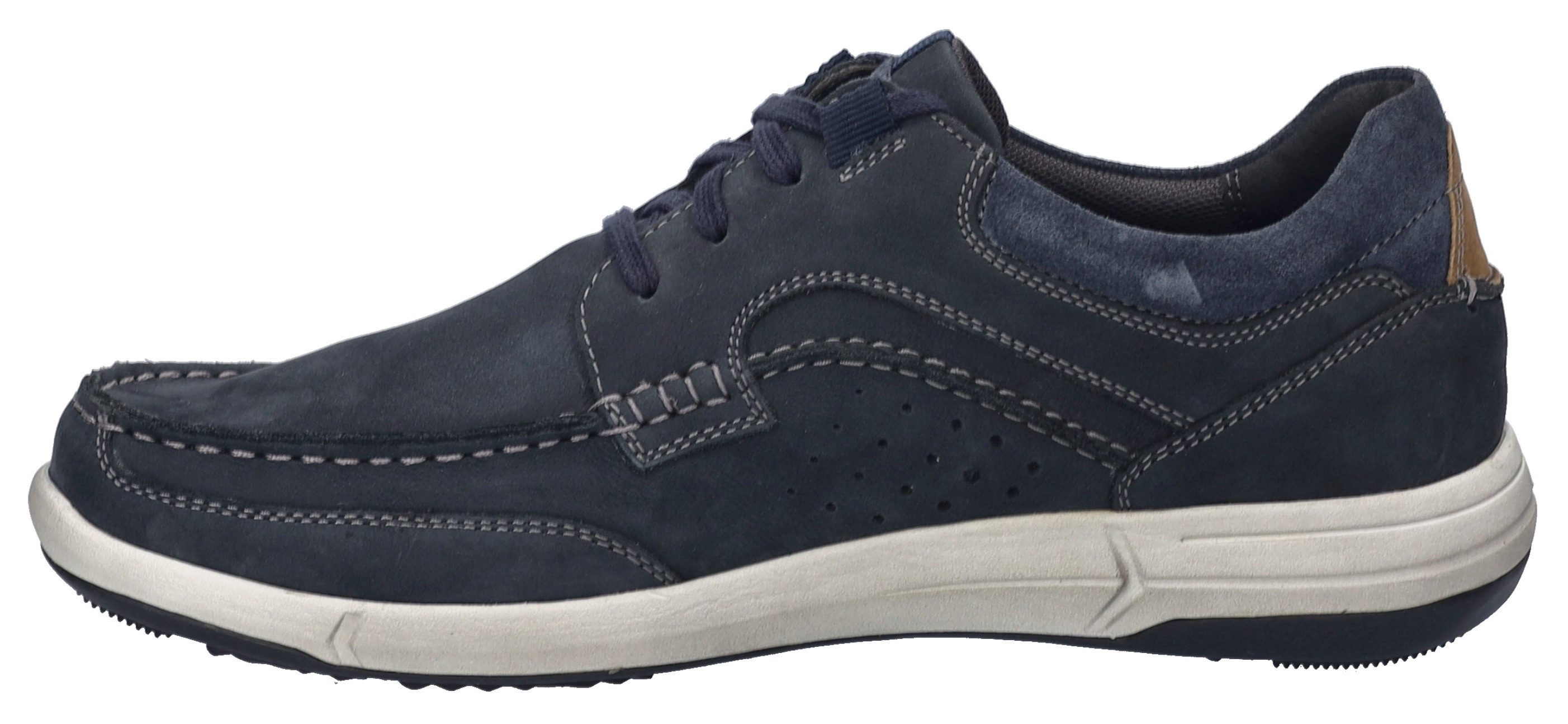 Josef Seibel Sneakers ENRICO 25 , veterschoenen, comfortabele schoen, vrijetijdsschoen met verwisselbaar voetbed