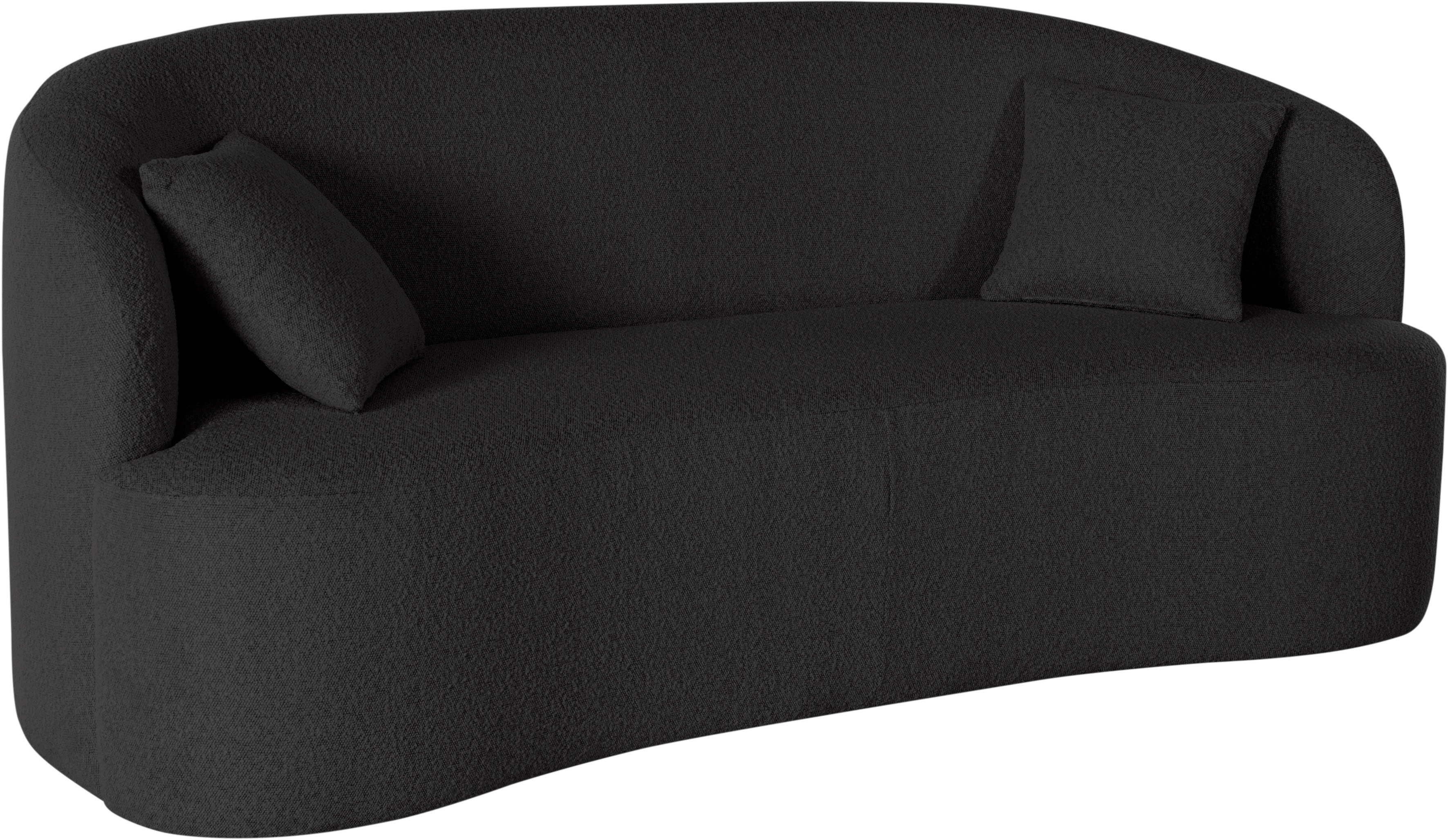 LeGer Home by Lena Gercke 3-zitsbank Dilara afgeronde rugleuning en front, in 3 stofkwaliteiten