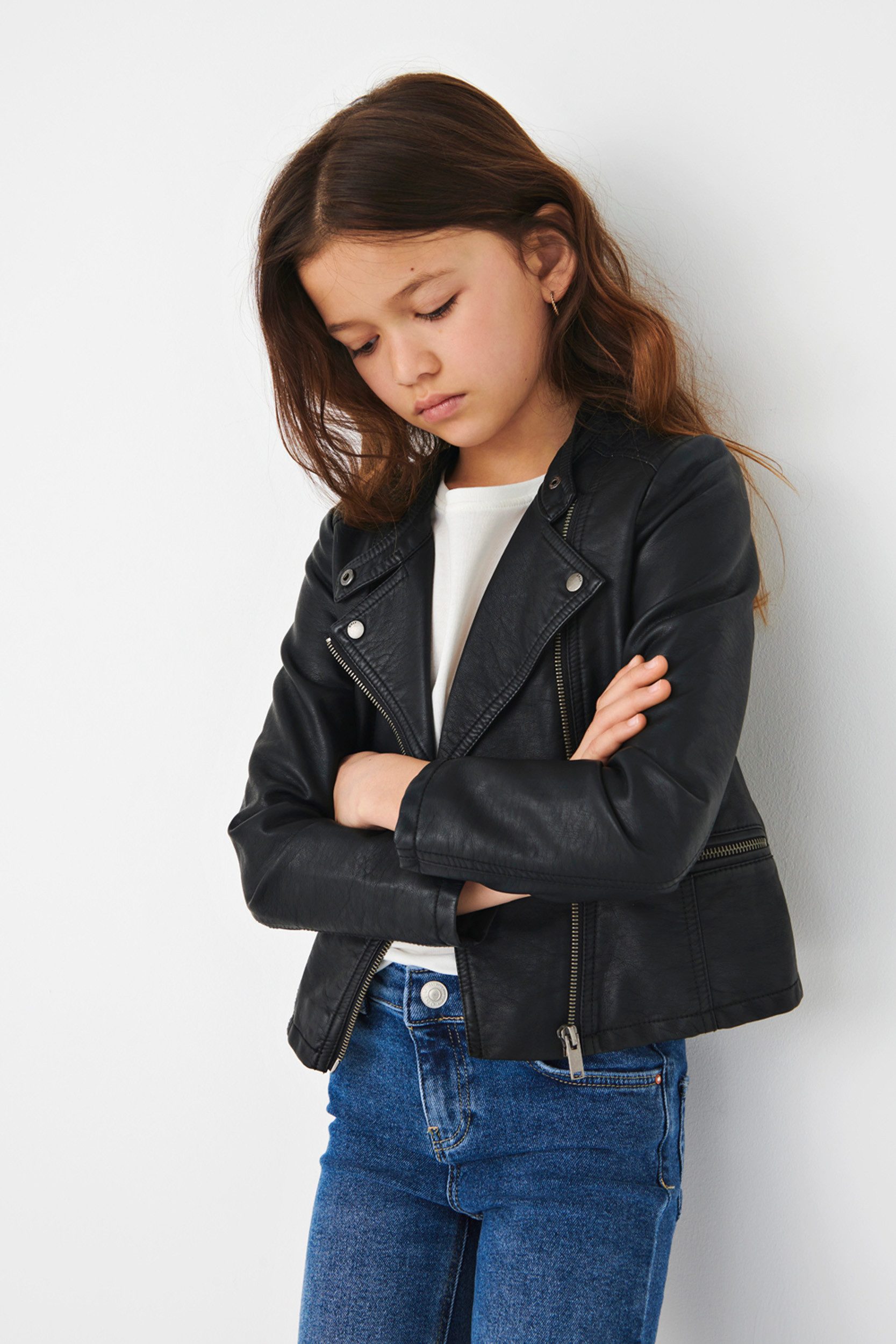 KIDS ONLY Bikerjack KONFREYA FAUX LEATHER BIKER OTW NOOS