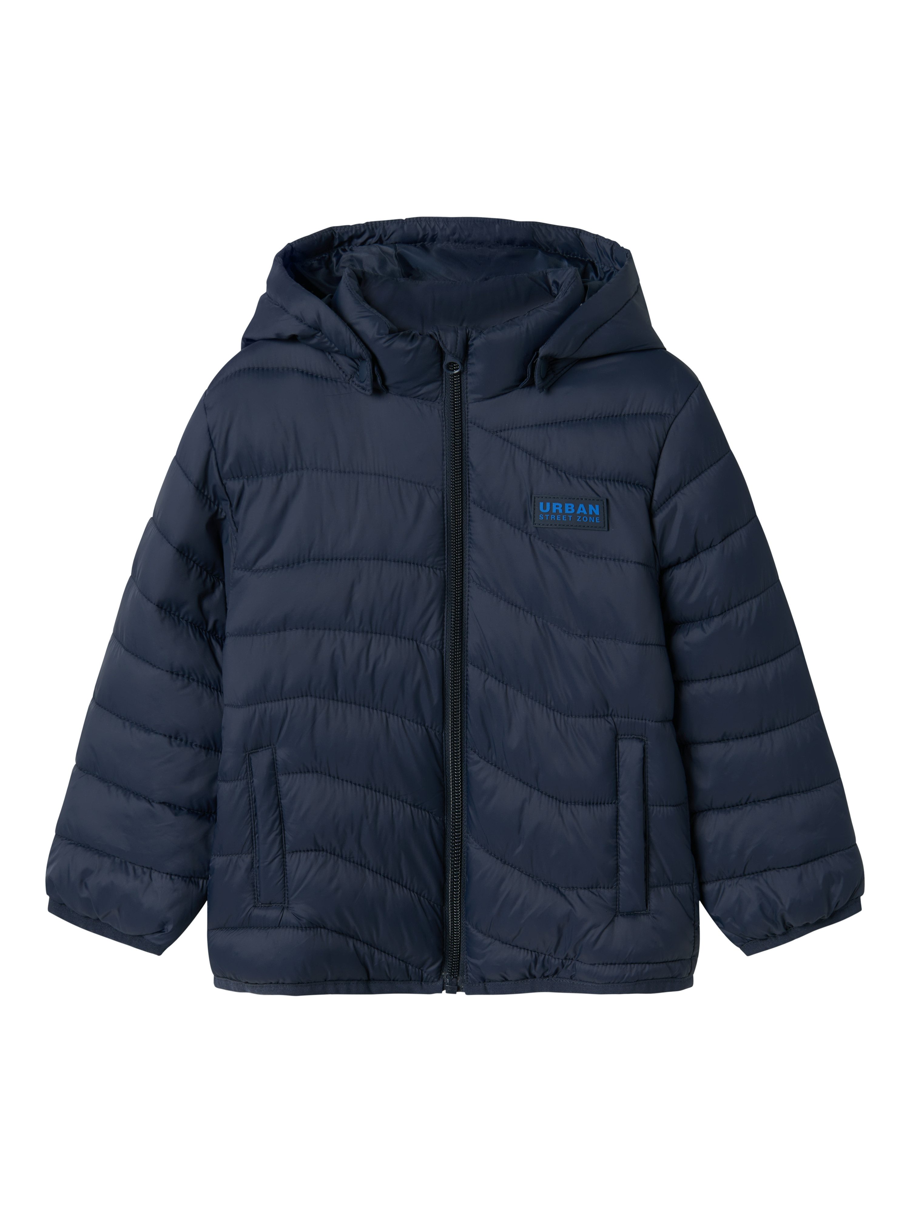 Name it Gewatteerd jack met capuchon model 'MONAY'