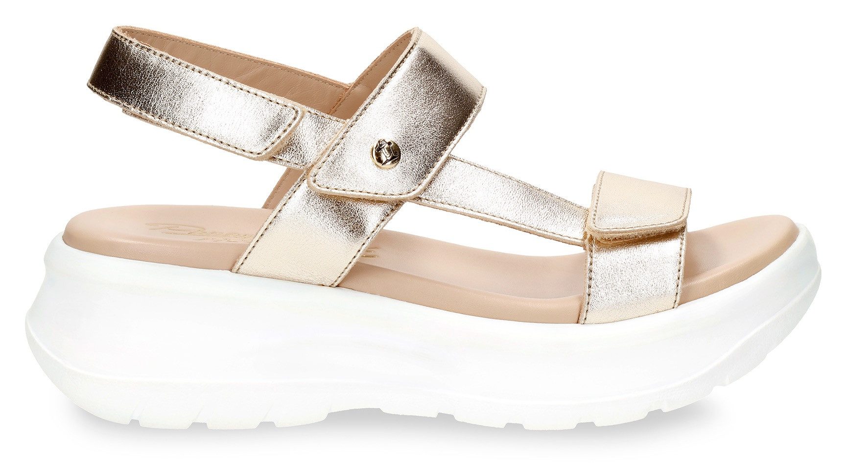 Panama Jack Plateausandalen Noor Shine Zomerschoen, klittenbandschoen, sandalette met lichte loopzool