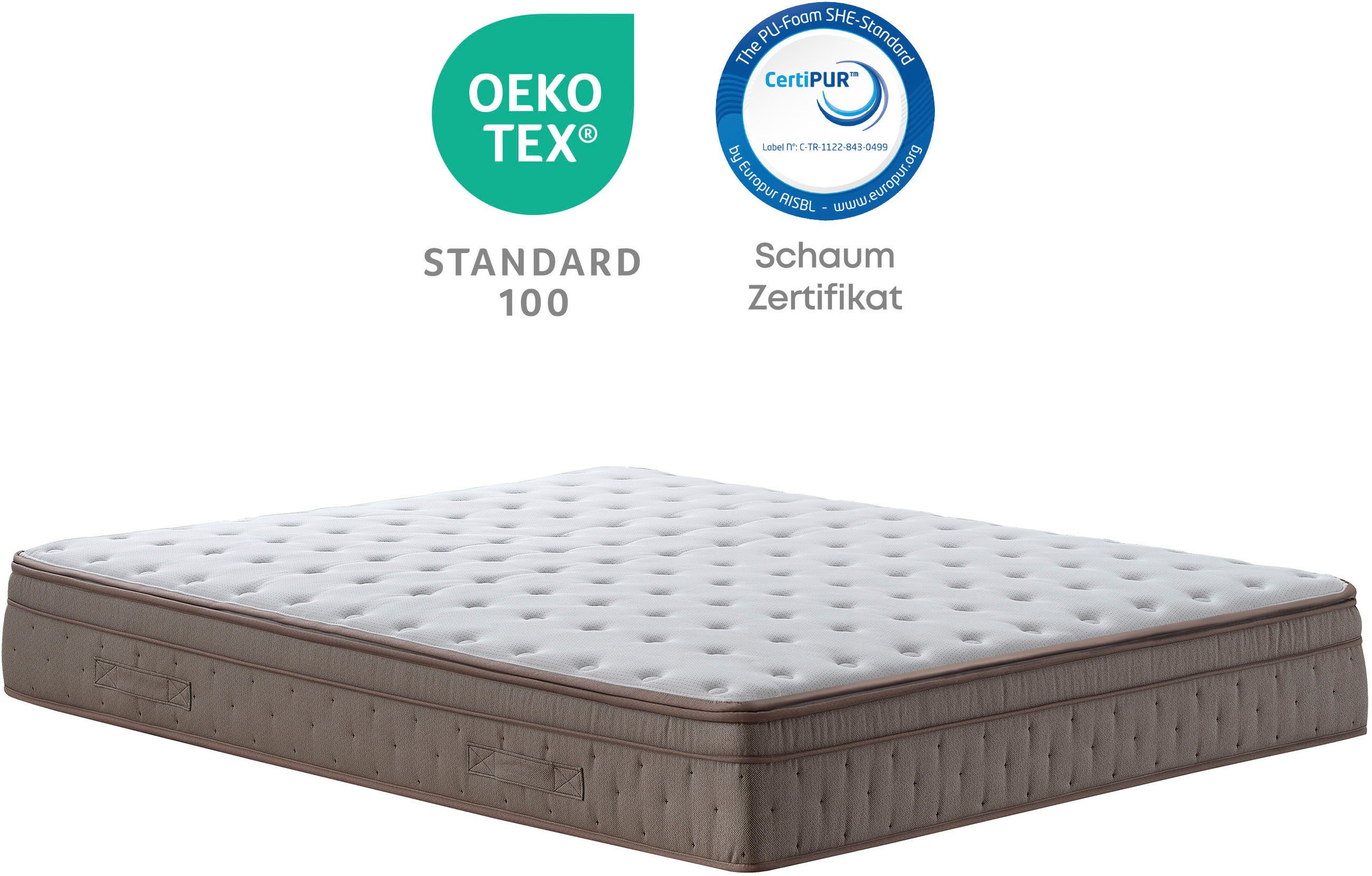 Yatas Pocketveringsmatras Matras Yatas royal, matras in 90x200 cm en andere afm hoogte 28 cm