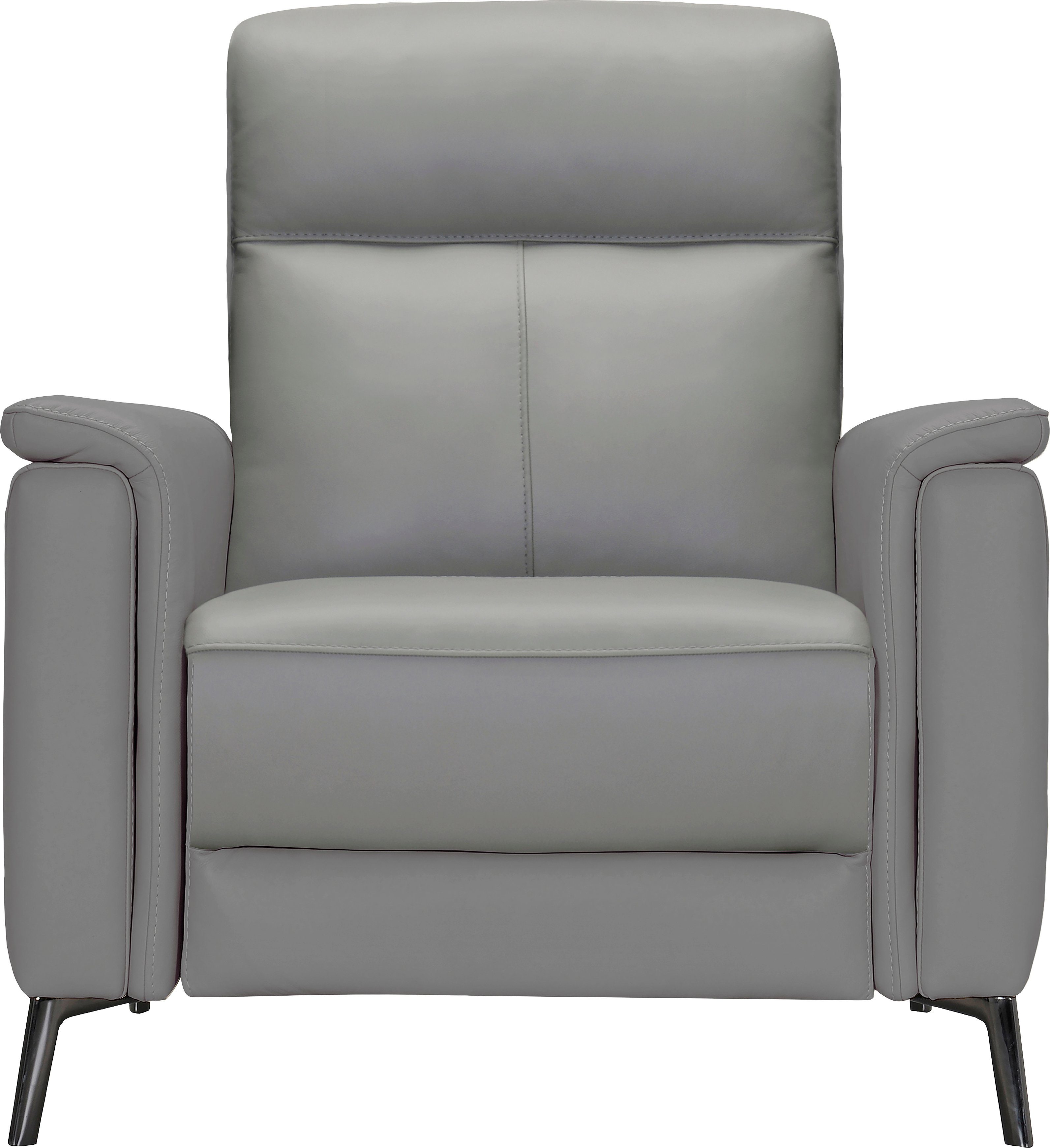 Places of Style Fauteuil BARANO elektrische relaxfunctie, verstelbare hoofdsteun, met usb-aansluitin