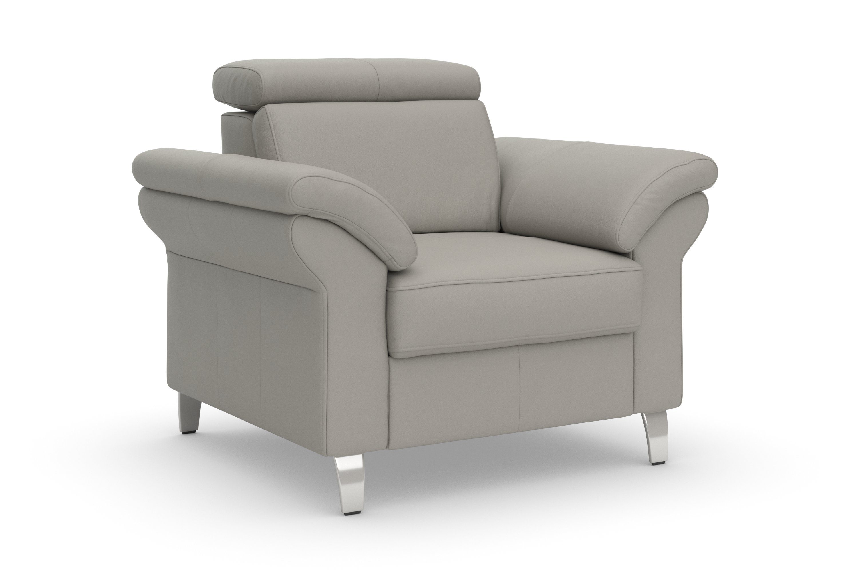 sit&more Fauteuil Arngast met binnenvering en verstelbare hoofdsteun