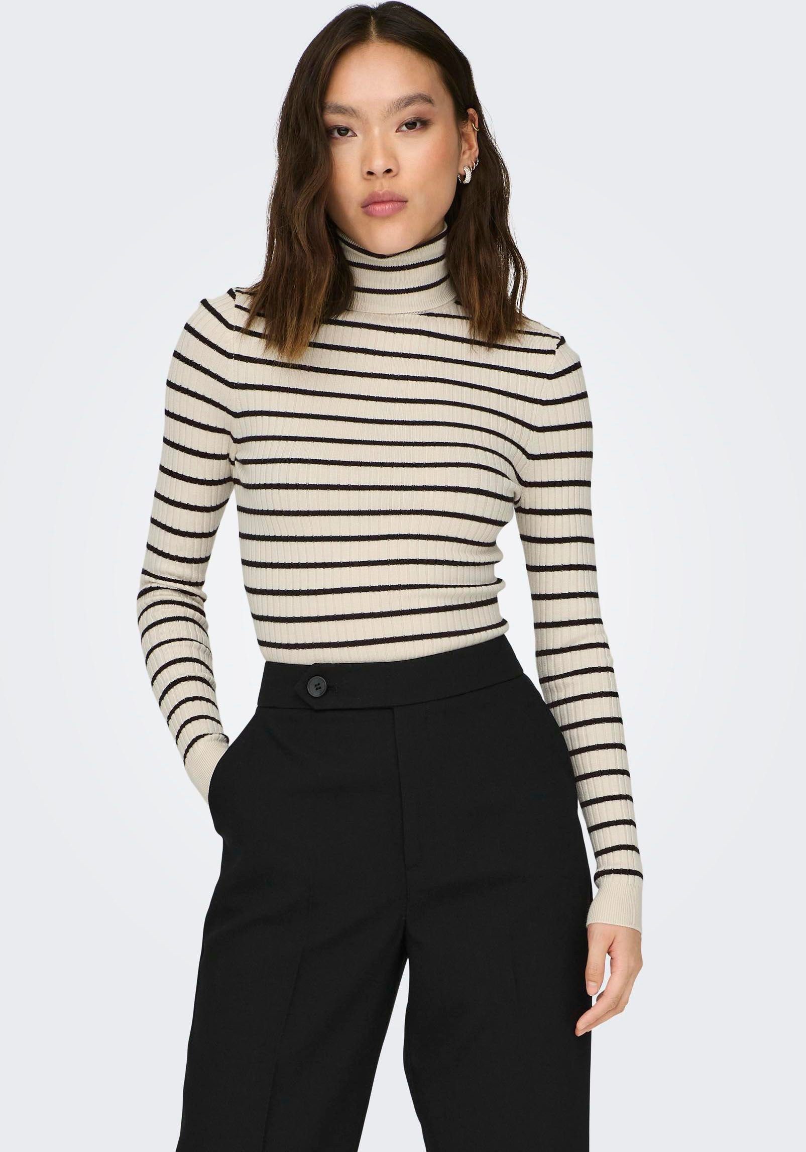 Only Coltrui ONLKAROL L/S ROLLNECK PULLOVER KNT NOOS