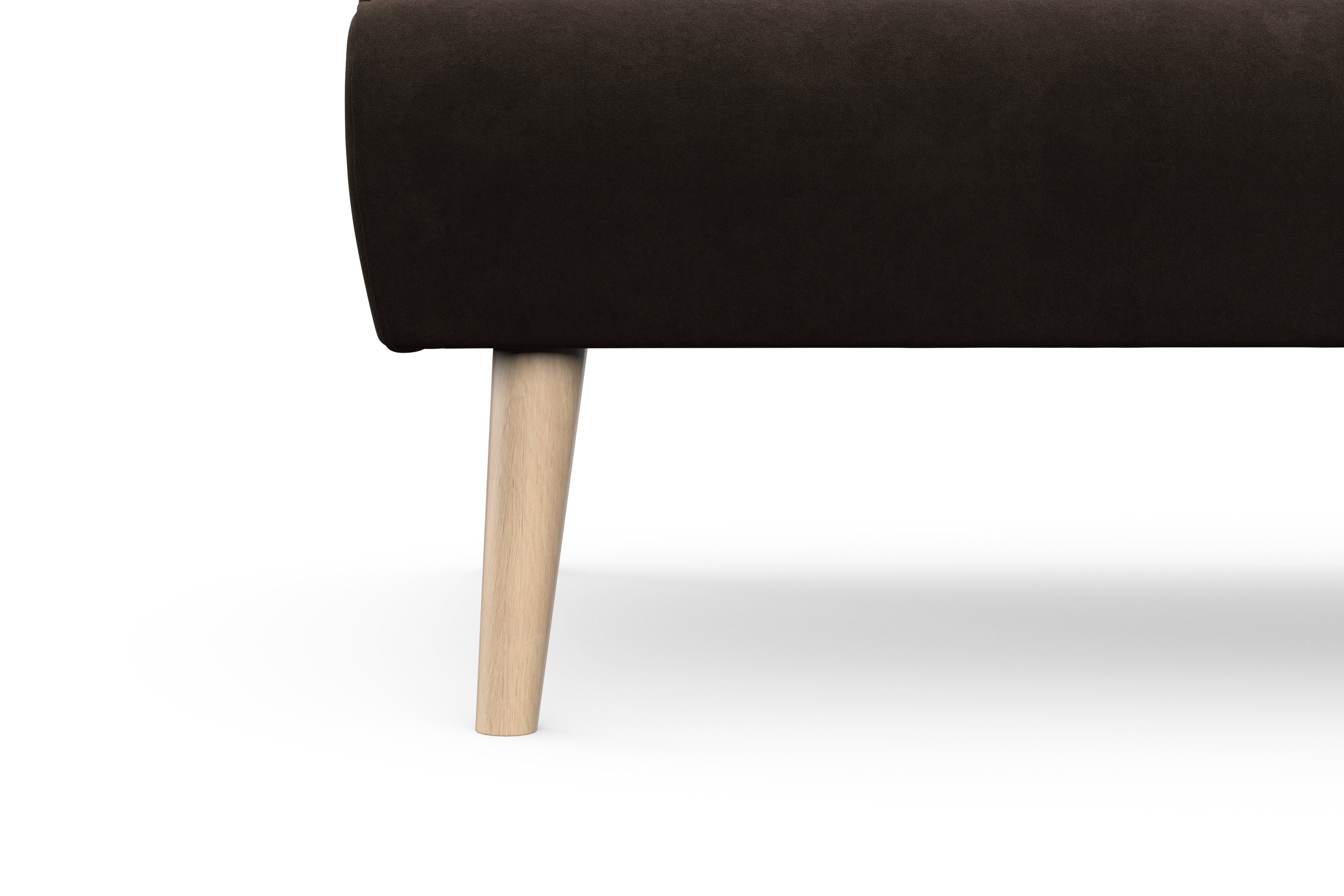 andas Hoekbank Swift Scandic Design, binnenvering voor hoog zitcomfort, L-vorm