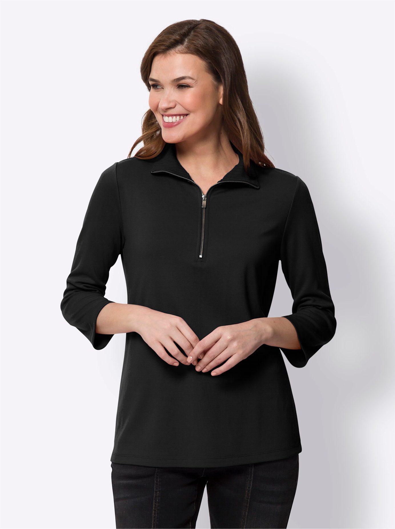heine Shirt met 3 4 mouwen Shirt (1-delig)