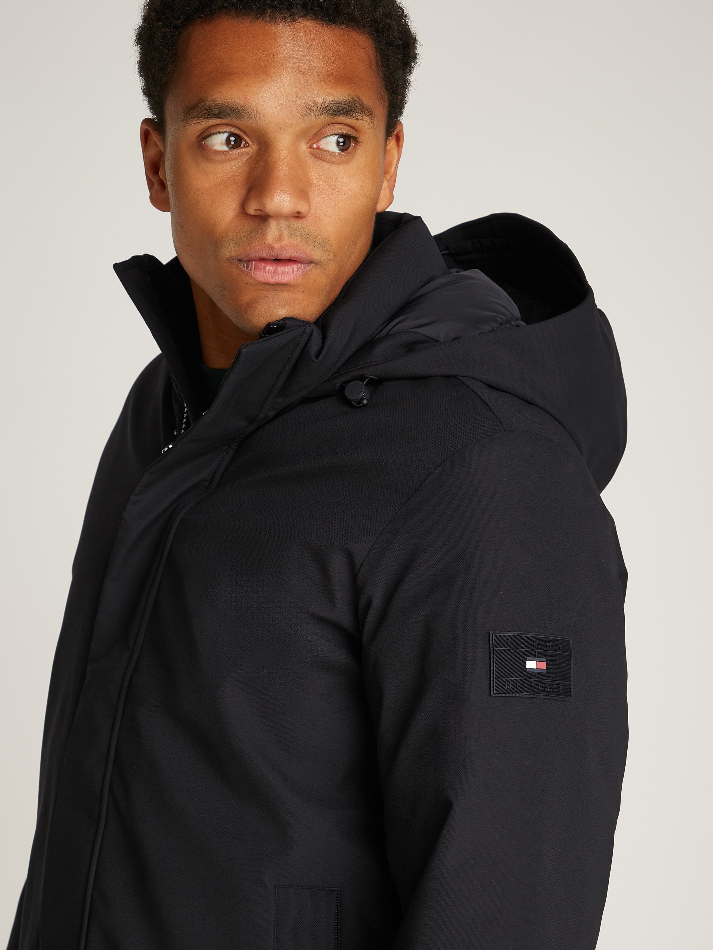 Tommy Hilfiger Lange jas TECH PADDED PARKA