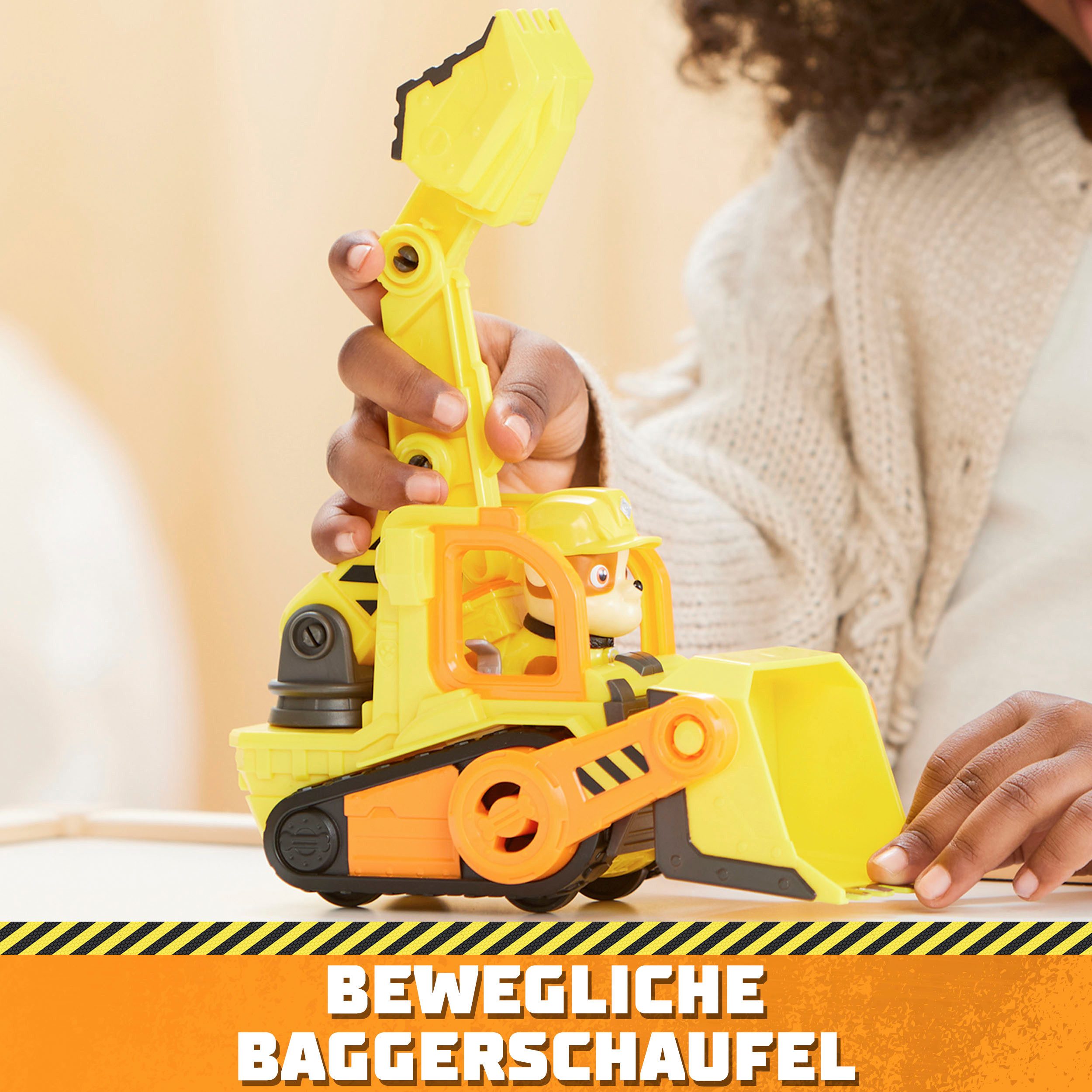 Spin Master Speelgoedauto Rubble & Crew - Core Vehicle Solid Rubble