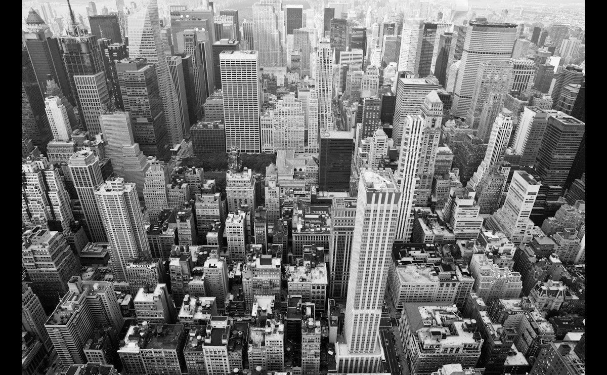 Papermoon Fotobehang Manhattan Stadtbild