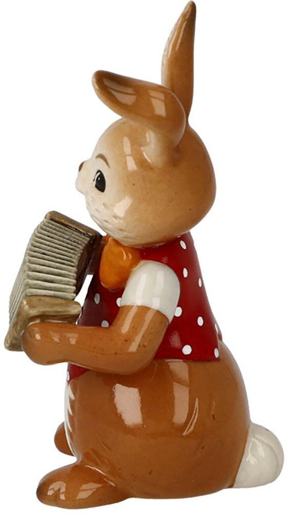 Goebel Paashaas Figuur Haas - Brutaal Muzikant Osterfiguur, decoratieve figuur, Pasen, Pasen decoratie (1 stuk)