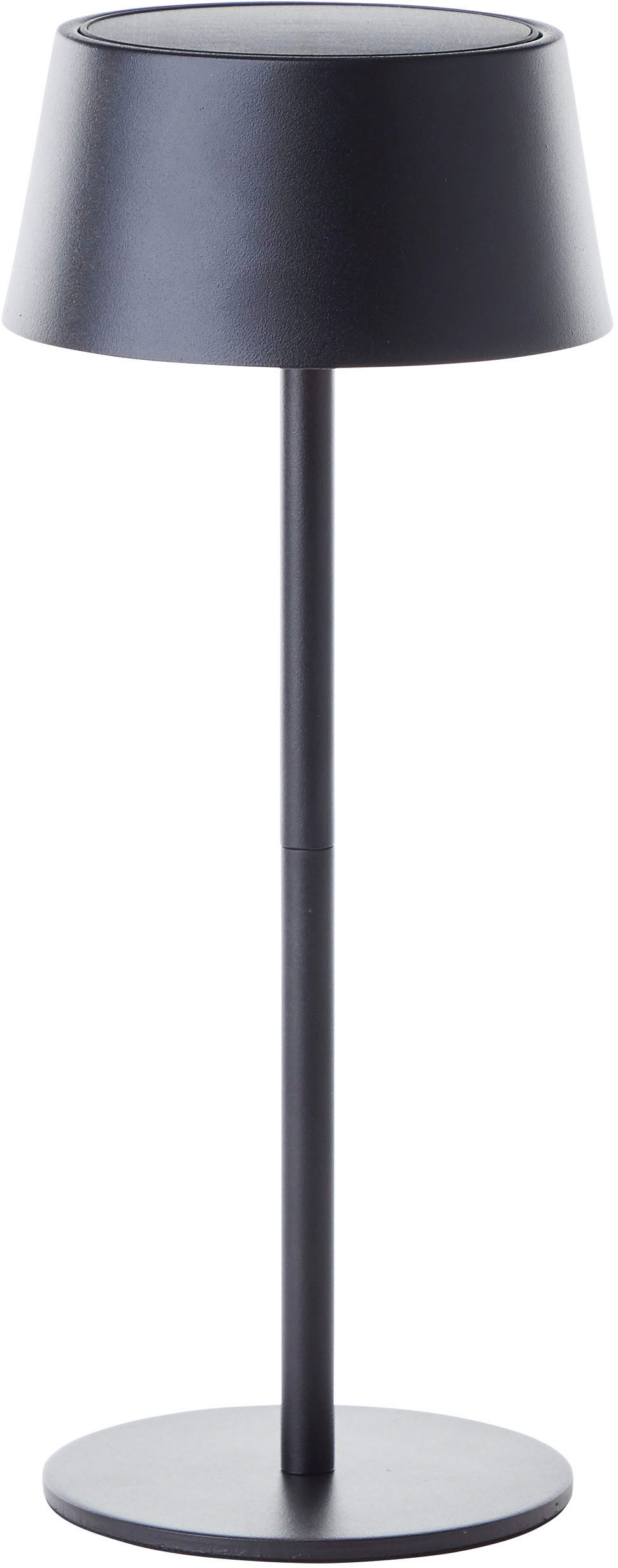 my home Led-tafellamp voor buiten Ocki tafellamp met zonne-energie en accu LED solar, 4 W, 300 lm, 3000 K, dimbaar, USB oplaadbaar, binnen & buiten (1 stuk)