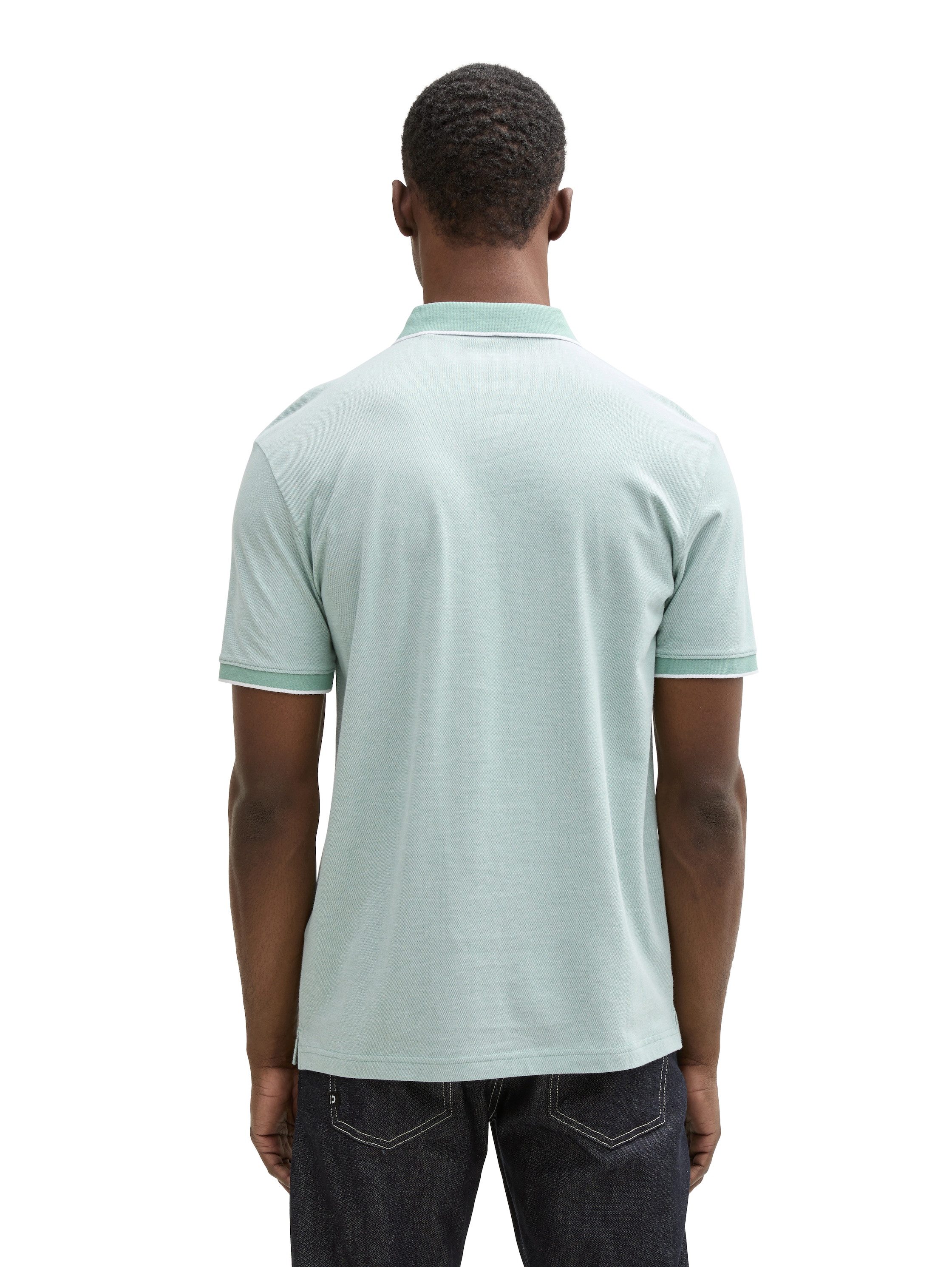 Tom Tailor Denim Poloshirt met contrastdetails