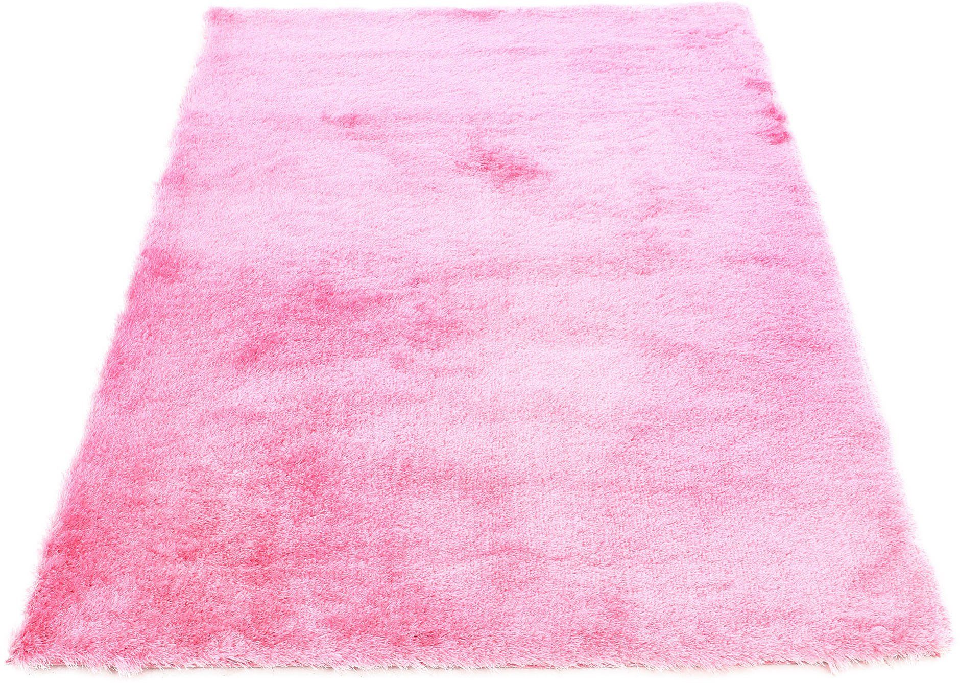 carpetfine Hoogpolig vloerkleed Breeze bijzonder zacht met lichte glansgaren, woonkamer