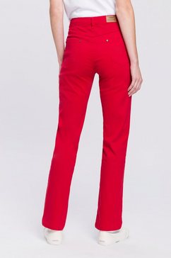 arizona rechte jeans comfort fit high waist rood