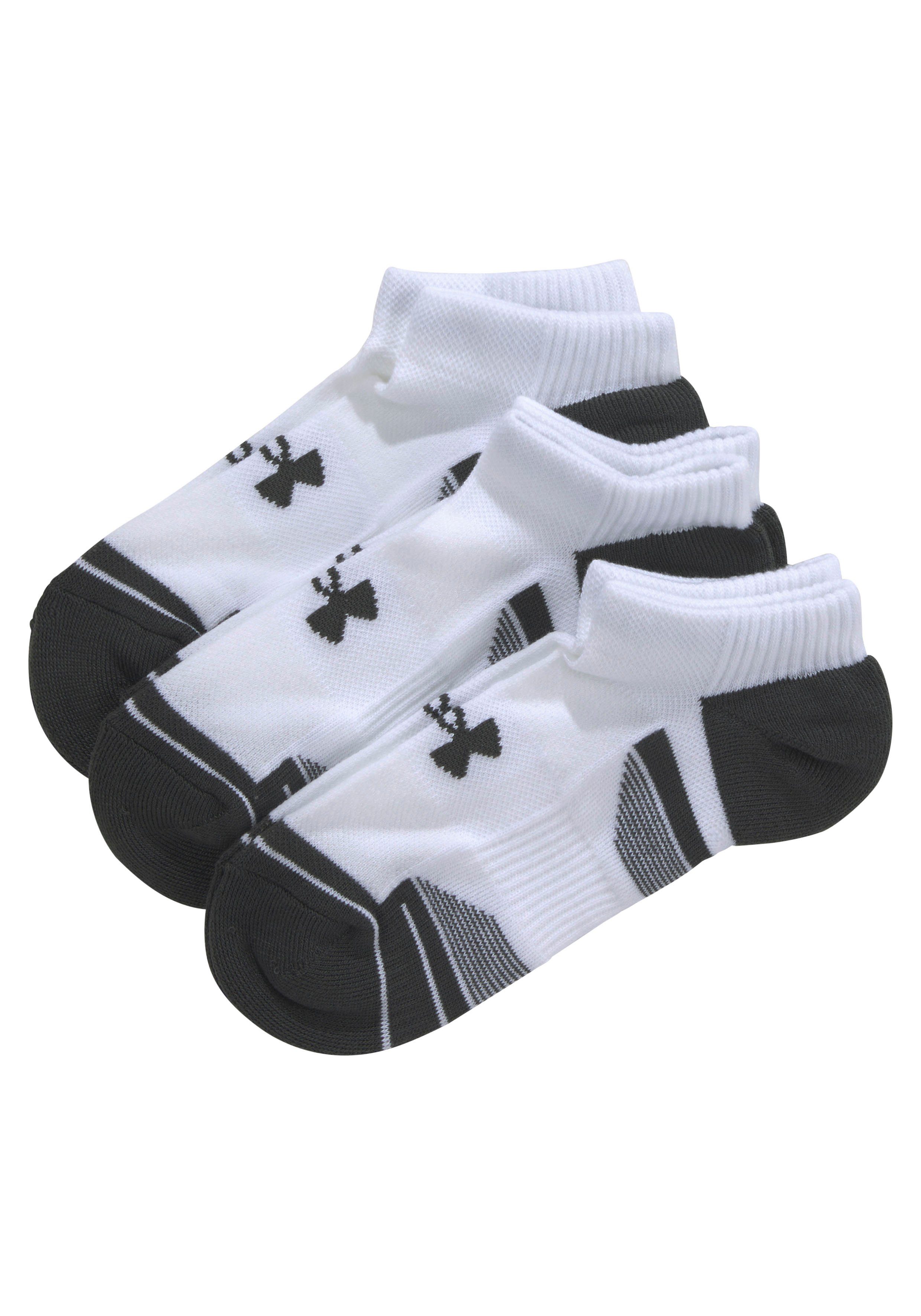 Under Armour® Enkelsokken Unisex UA Performance Tech-Vootjes in 3-Pack (set, 3 paar)