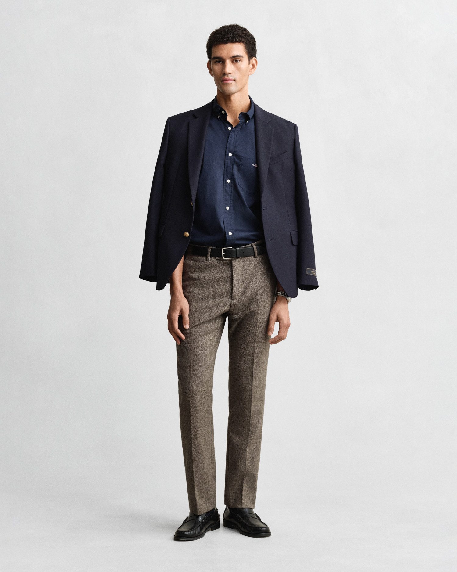 Gant Overhemd met lange mouwen Regular fit poplin overhemd licht slijtvast easy care