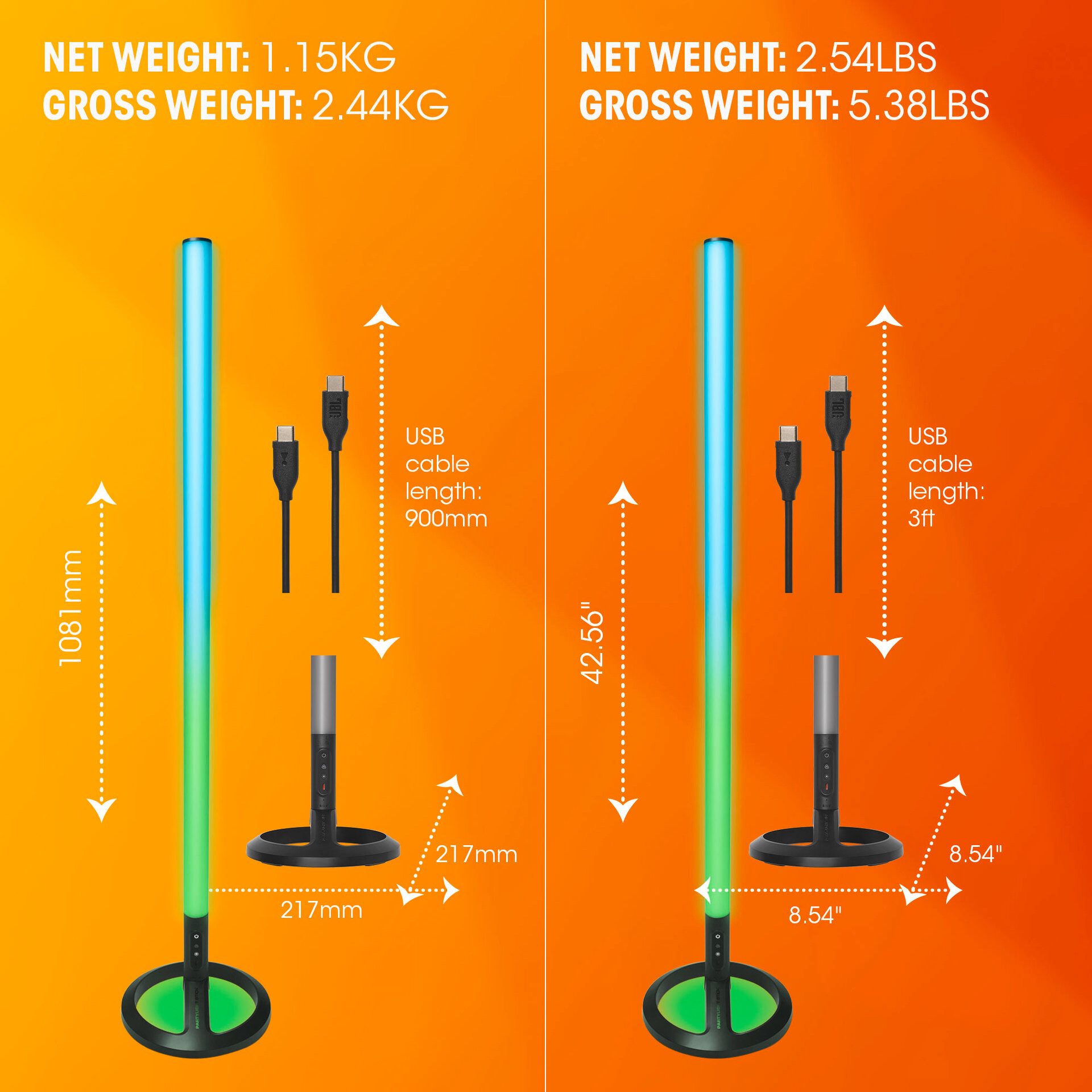 JBL Verlichtingssysteem PartyLight stick