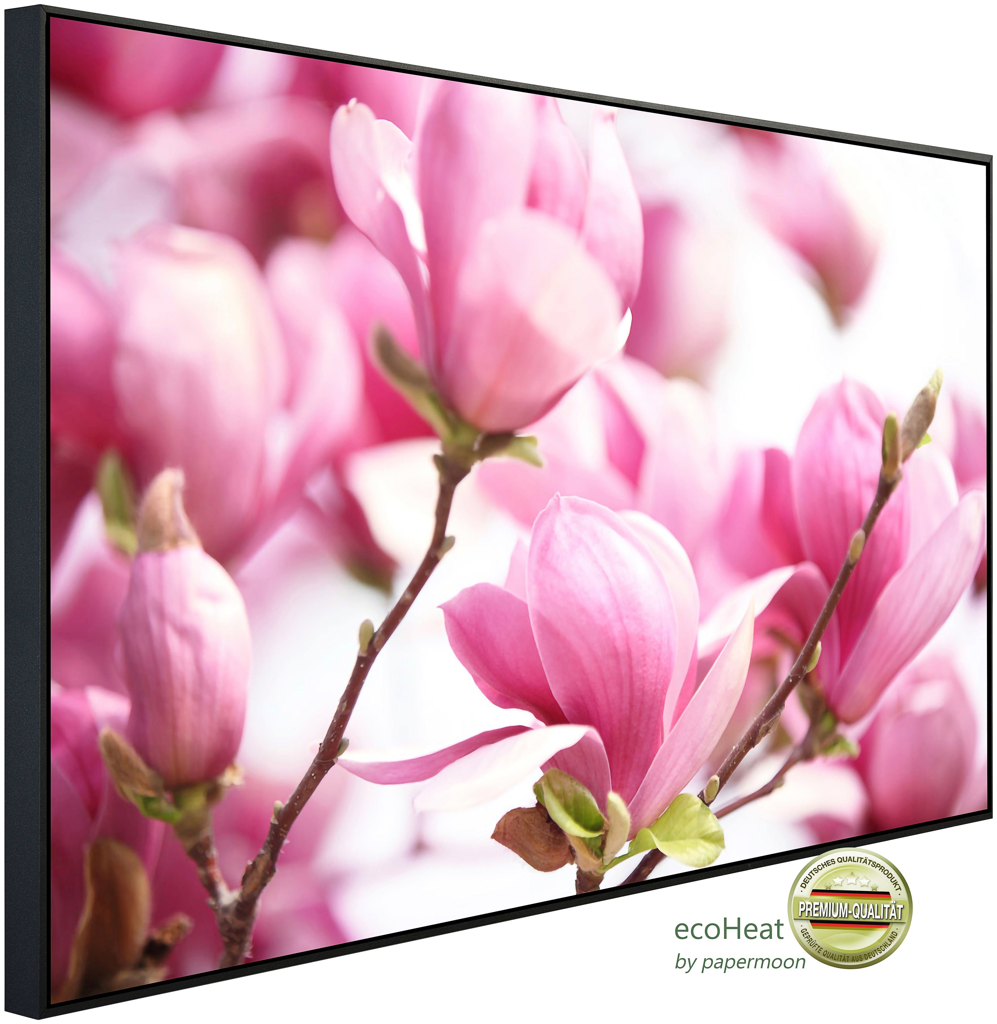 Papermoon Infraroodverwarming Roze magnolia zeer aangename stralingswarmte