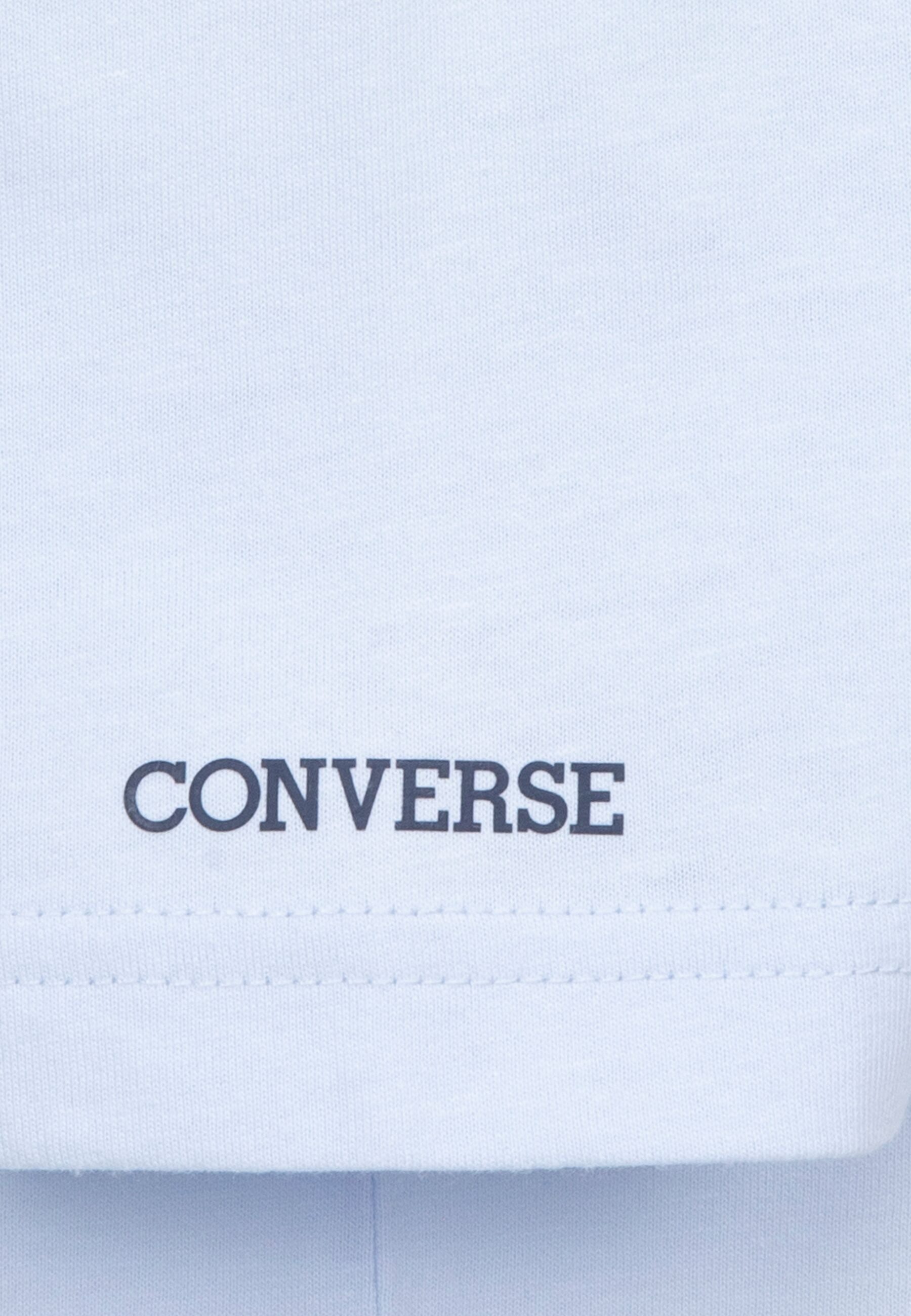 Converse T-shirt CNVB RETRO FRONT BACK LOGO TEE (1-delig)