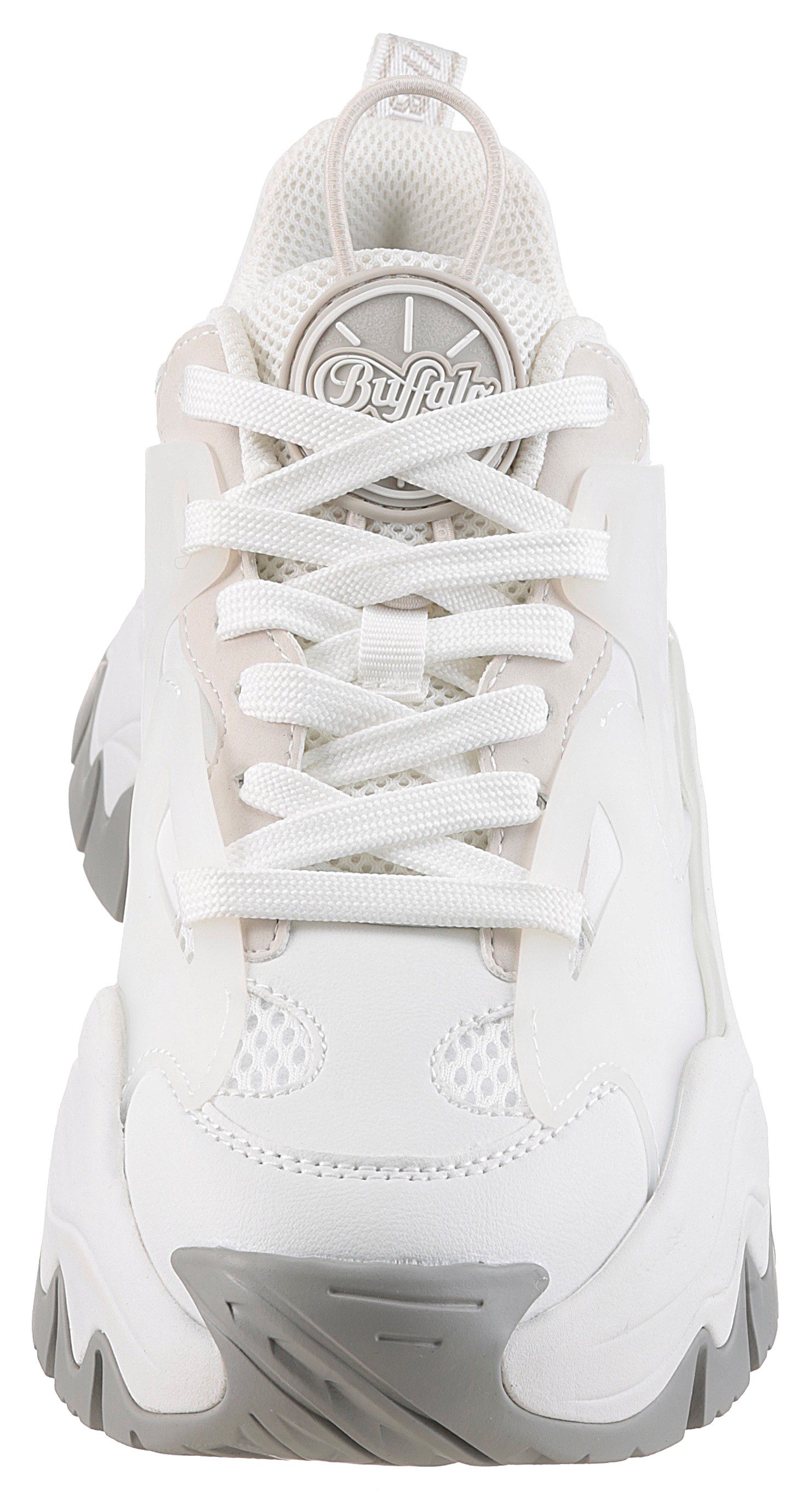 Buffalo Plateausneakers TRAIL ONE veterschoen, chunky sneaker, lage schoen met plateausool