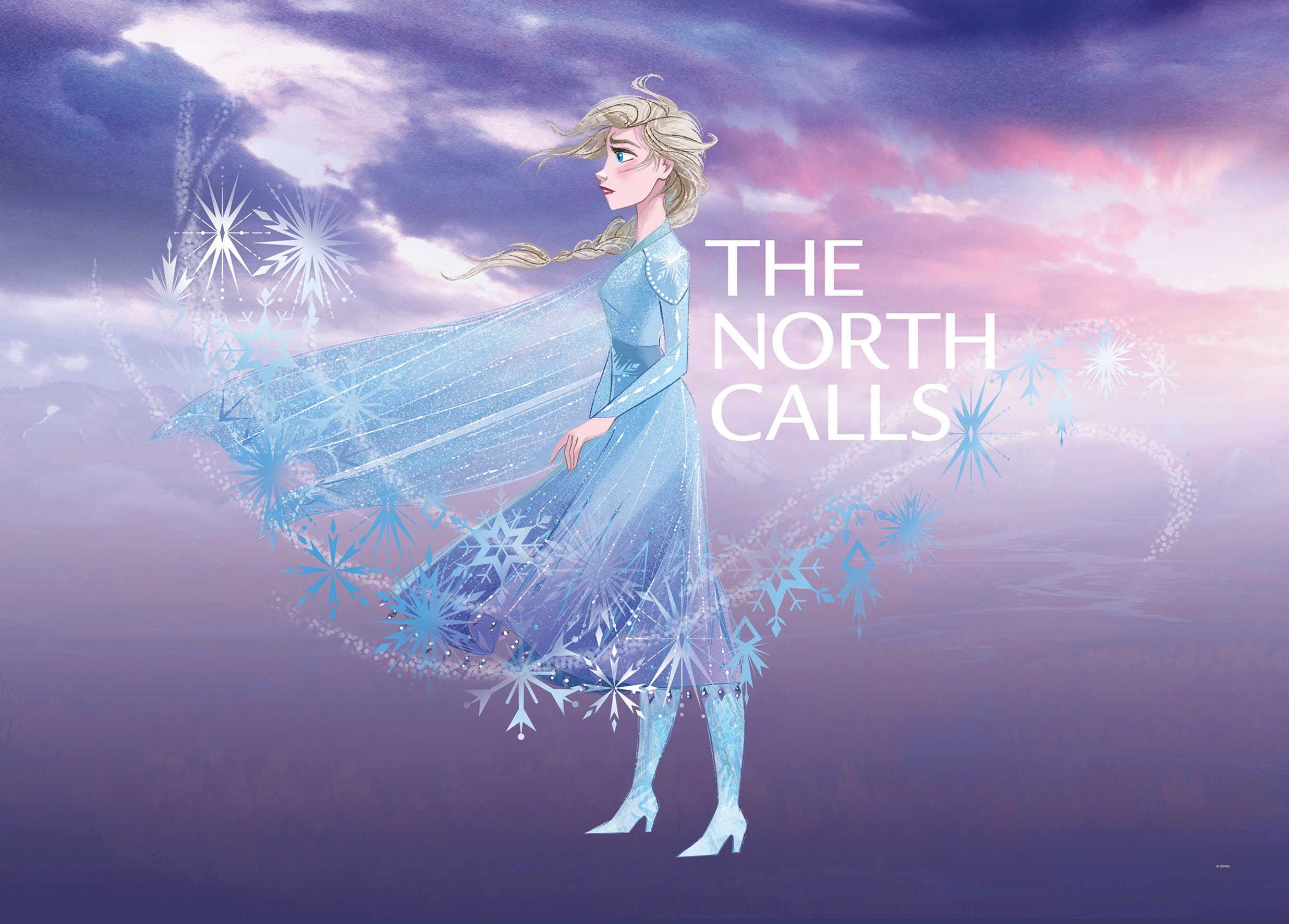 Komar Poster Frozen Elsa The North Calls