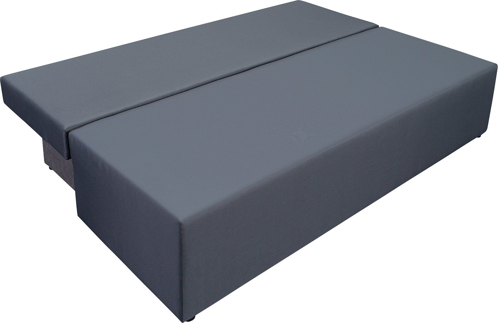 exxpo - sofa fashion 3-zitsbank Tabou Sound Scream slaapbank breedte 193cm met slaapbank functie en bedbox, incl. losse sier- en rugkussens