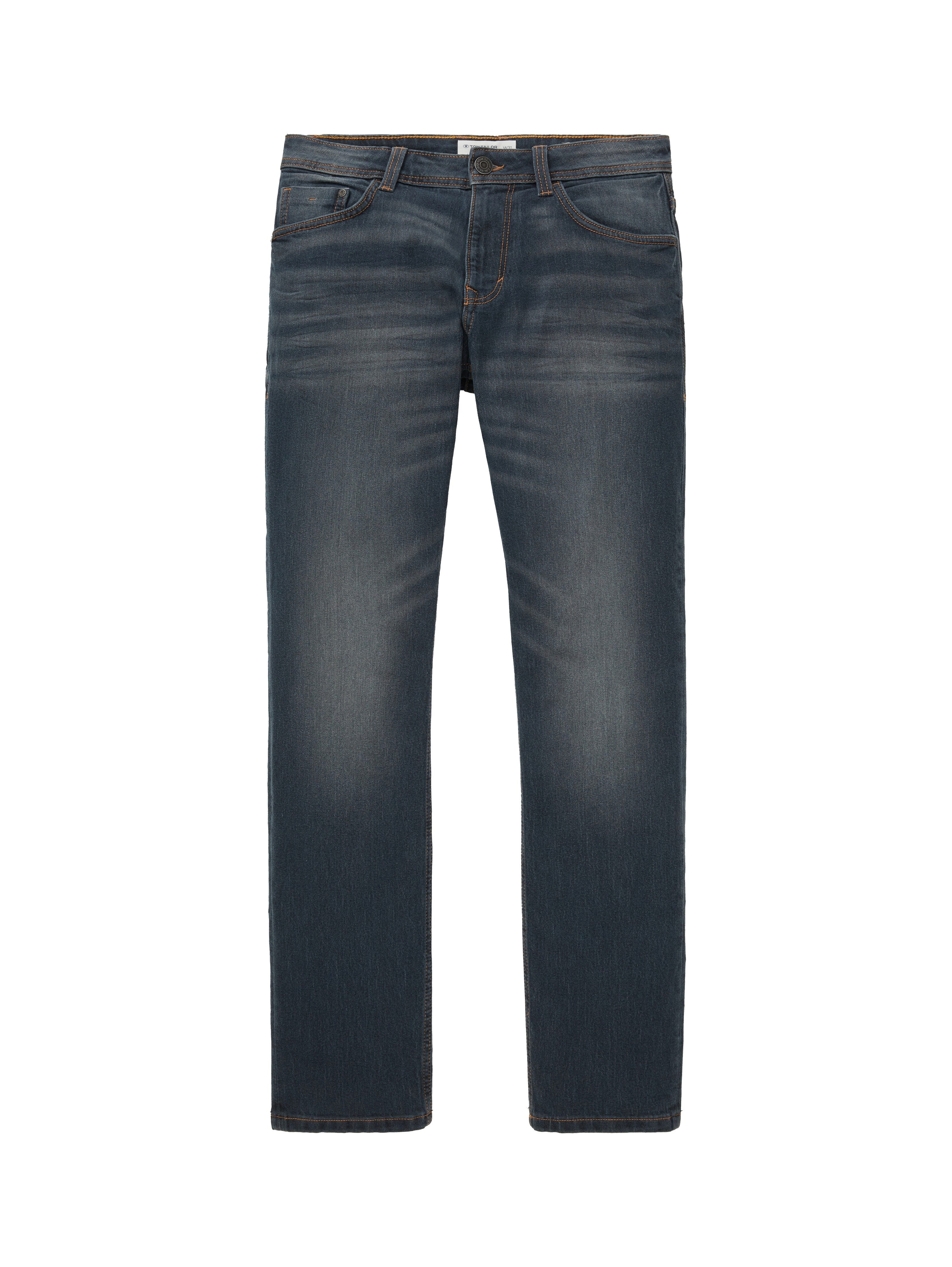 Tom Tailor 5-pocket jeans Marvin met kleine logoprint