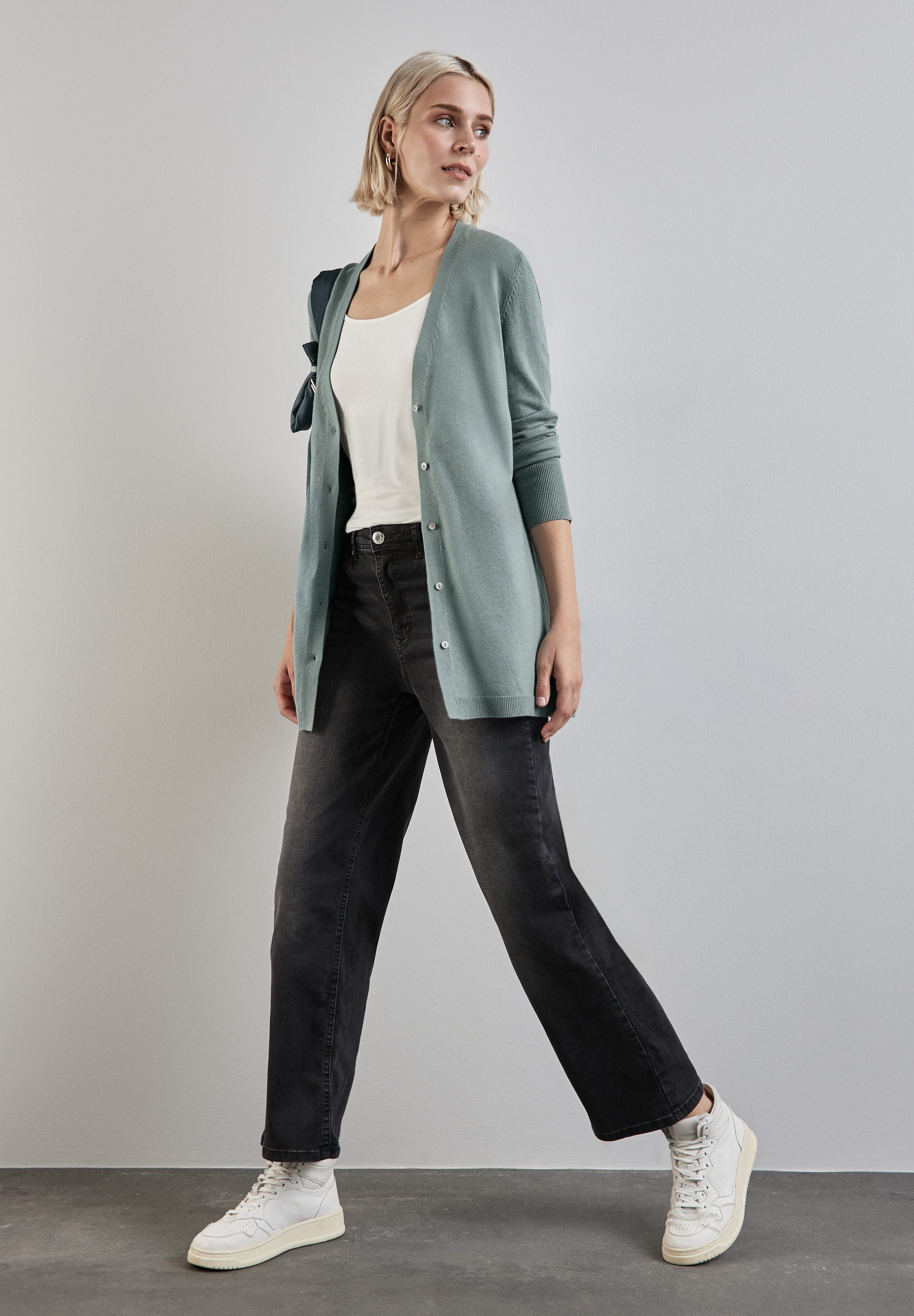STREET ONE Cardigan in lang model