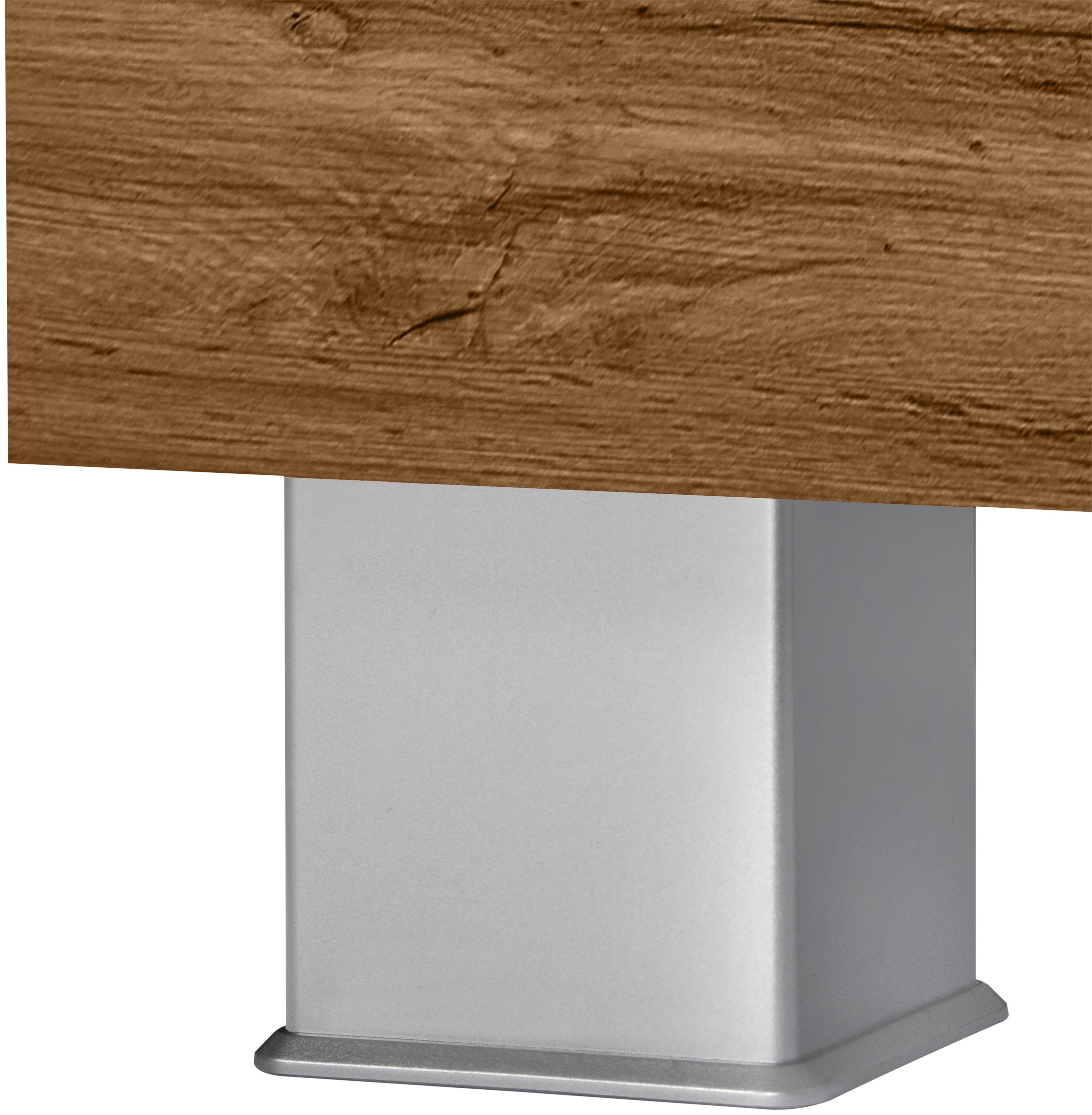 welltime Hoge kast Trento, in verschillende designs en kleuren Badkamermeubels, zijkast breedte 30 cm, veel opbergruimte, Made in Germany