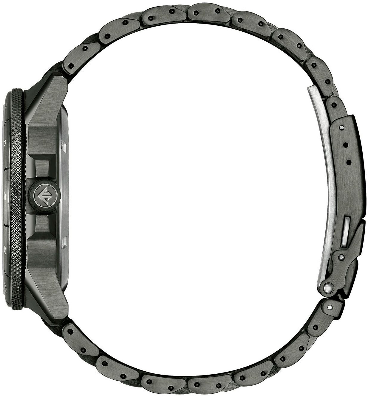 Citizen Automatisch horloge Promaster Mechanical GMT Horloge, herenhorloge, roestvrijstalen band, tot 20 bar waterdicht