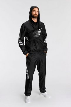 adidas performance trainingspak adidas sportswear hooded zwart