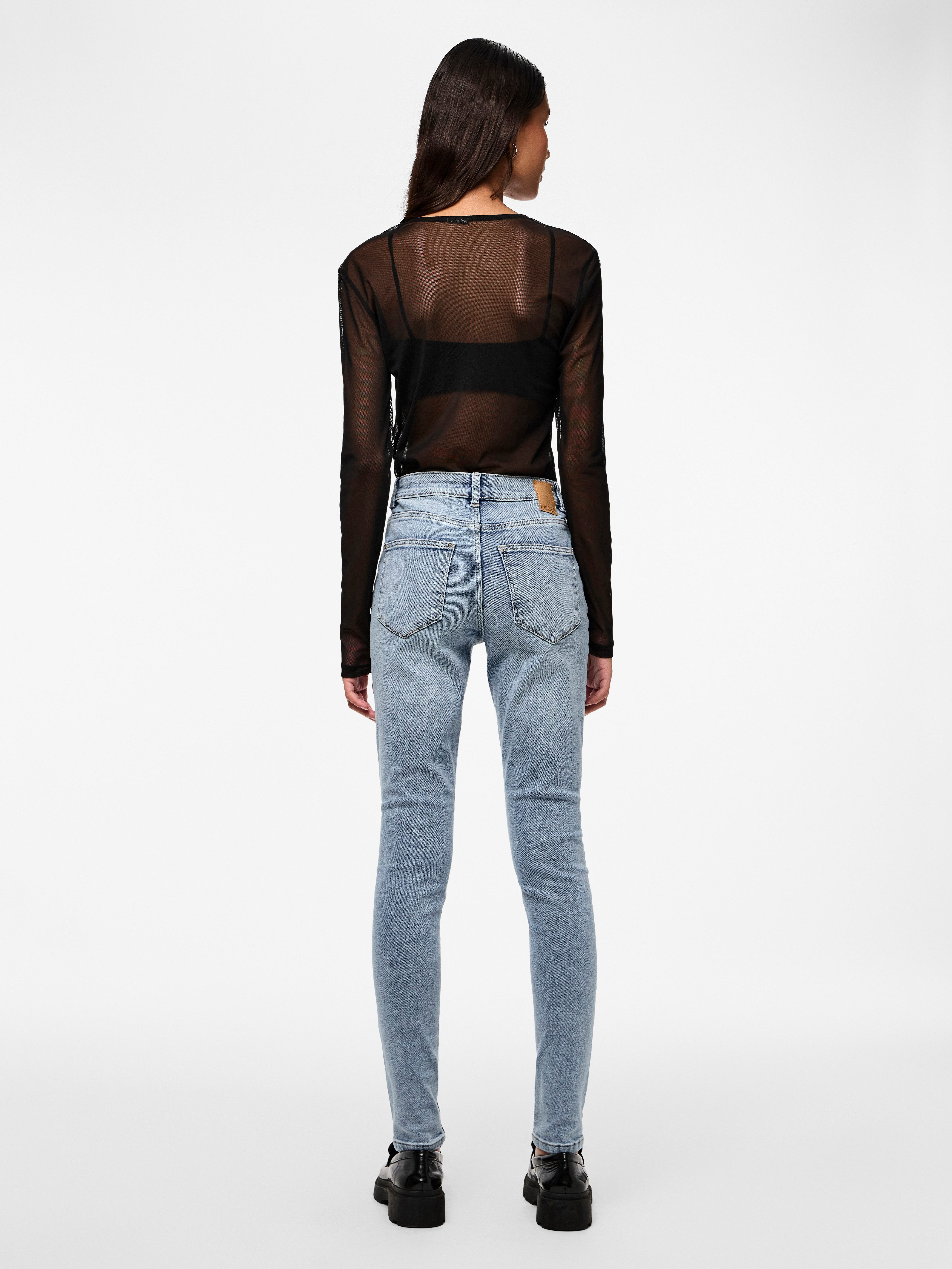 pieces Skinny fit jeans PCDANA MW SKINNY JEANS LB302 NOOS BC