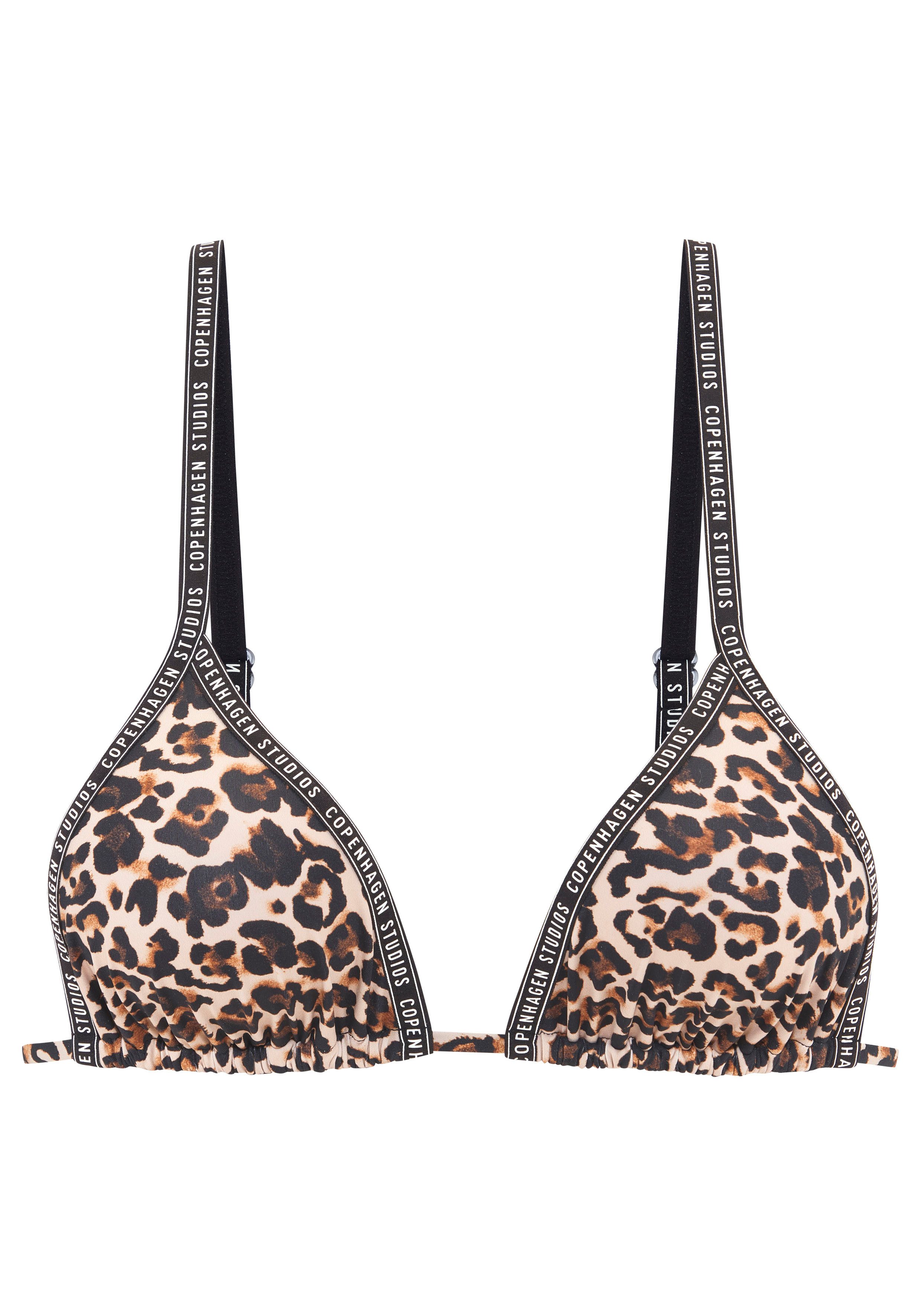 Copenhagen Studios Triangel-bikinitop Leody Met trendy animal-print