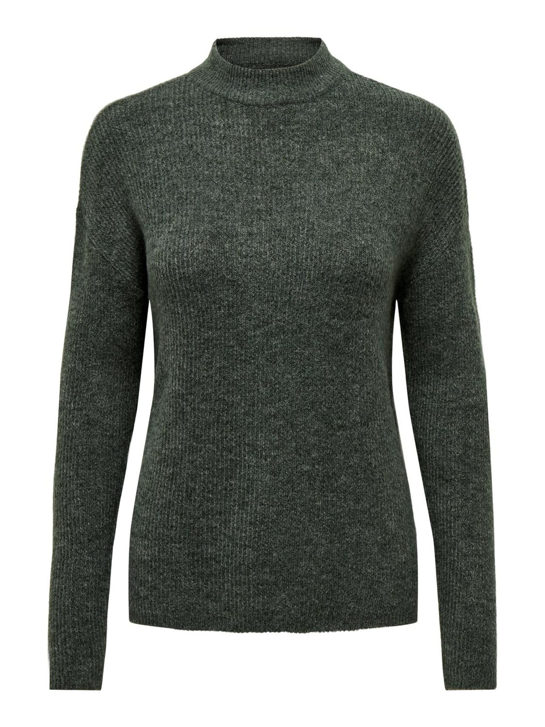 Only Gebreide trui ONLCAMILLA O-NECK L S PULLOVER KNT