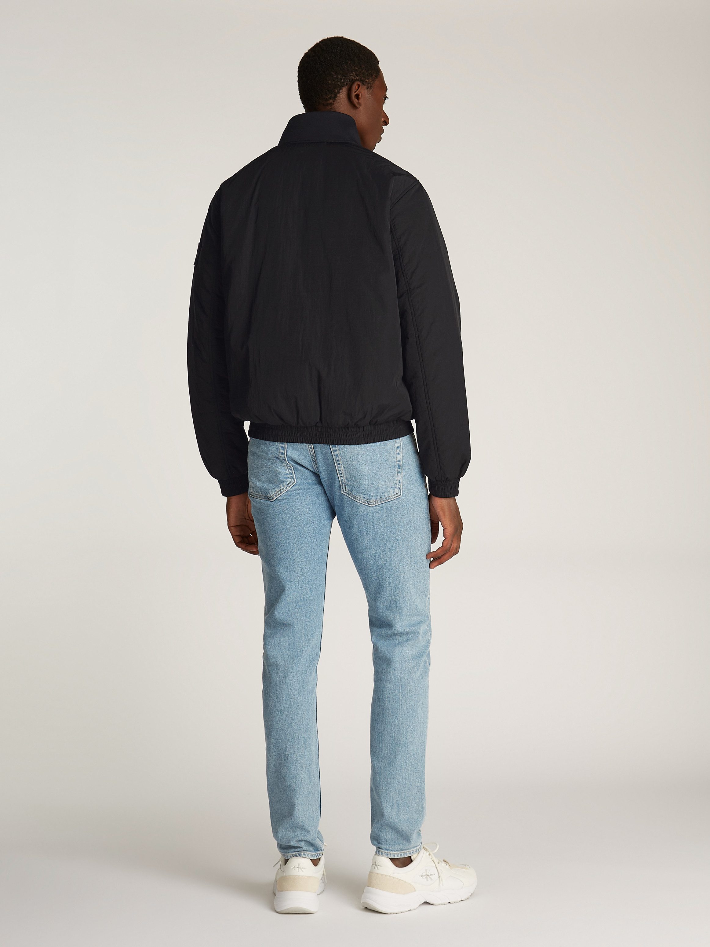 Calvin Klein Blouson PADDED HARRINGTON met gestempeld logo