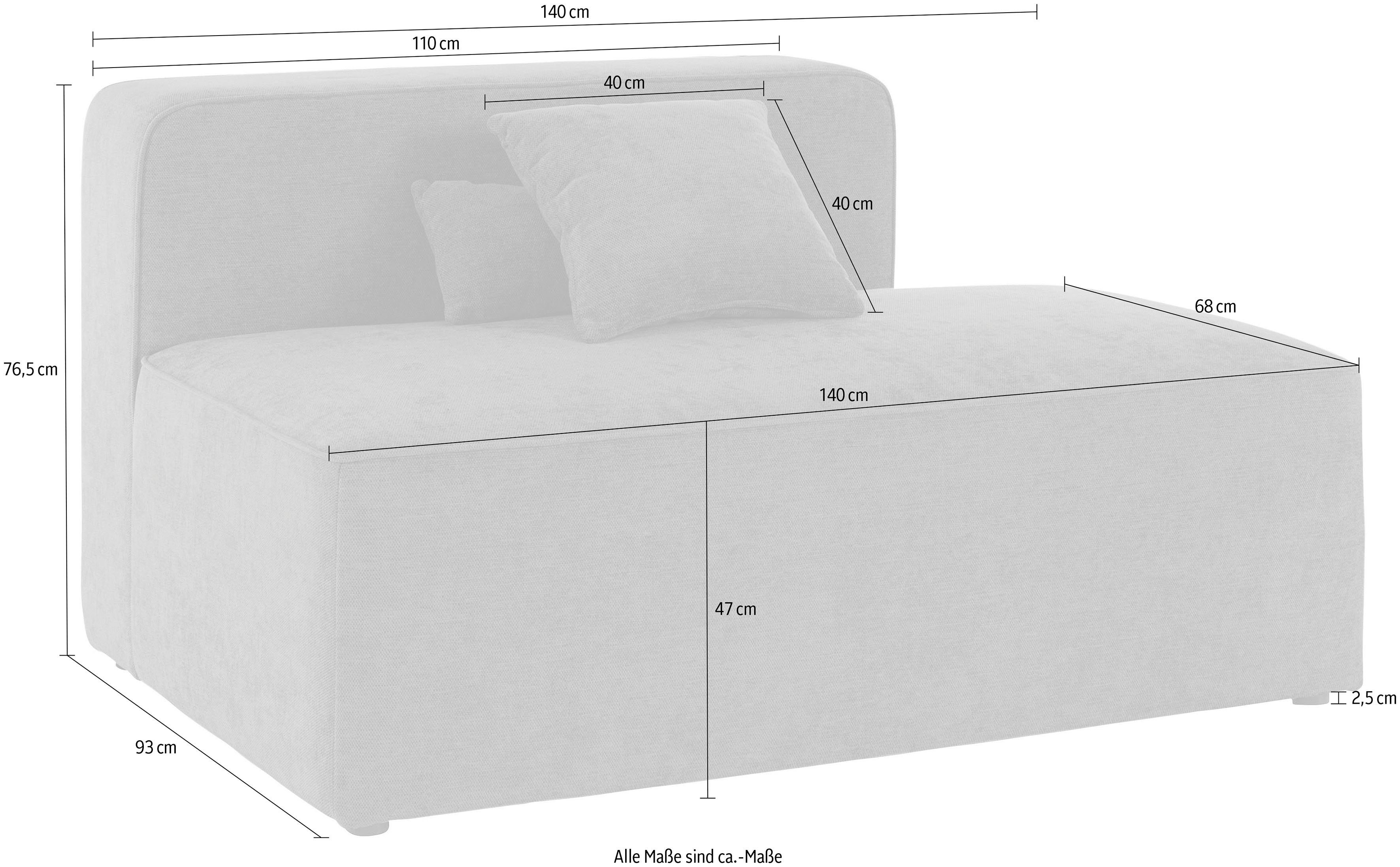 andas Récamier Sundstrup Moduleserie, individuele samenstelling