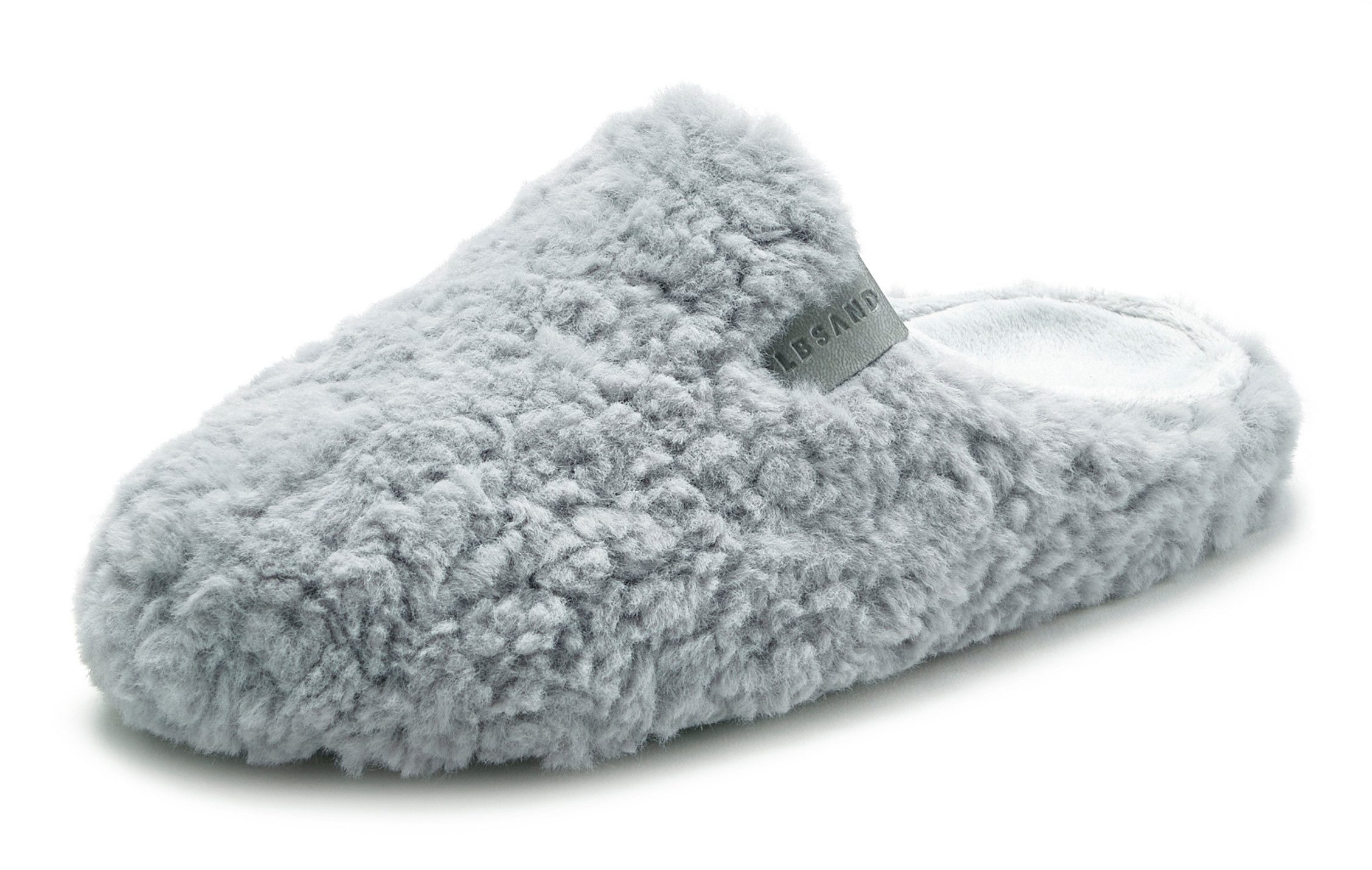 Elbsand Pantoffels Pantolette, pantoffel, mule, sandaal, knuffelig faux fur