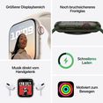 apple smartwatch nike series 7 gps + cellular, 41 mm wit