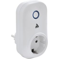 eglo stopcontact connect plug bluetooth, (1 stuk) wit