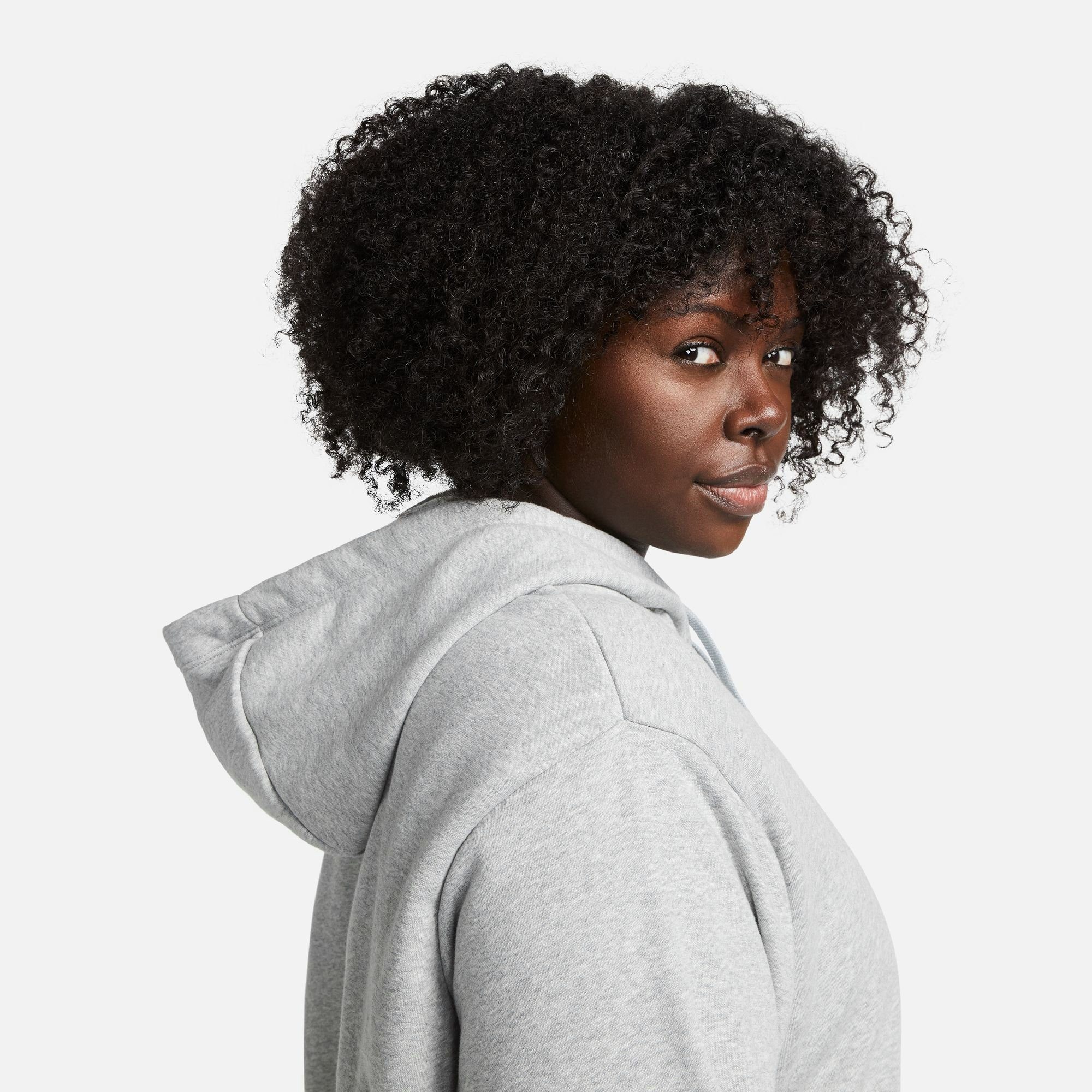 Nike Sportswear Hoodie Club Fleece Women's Pullover Hoodie (Plus Size)