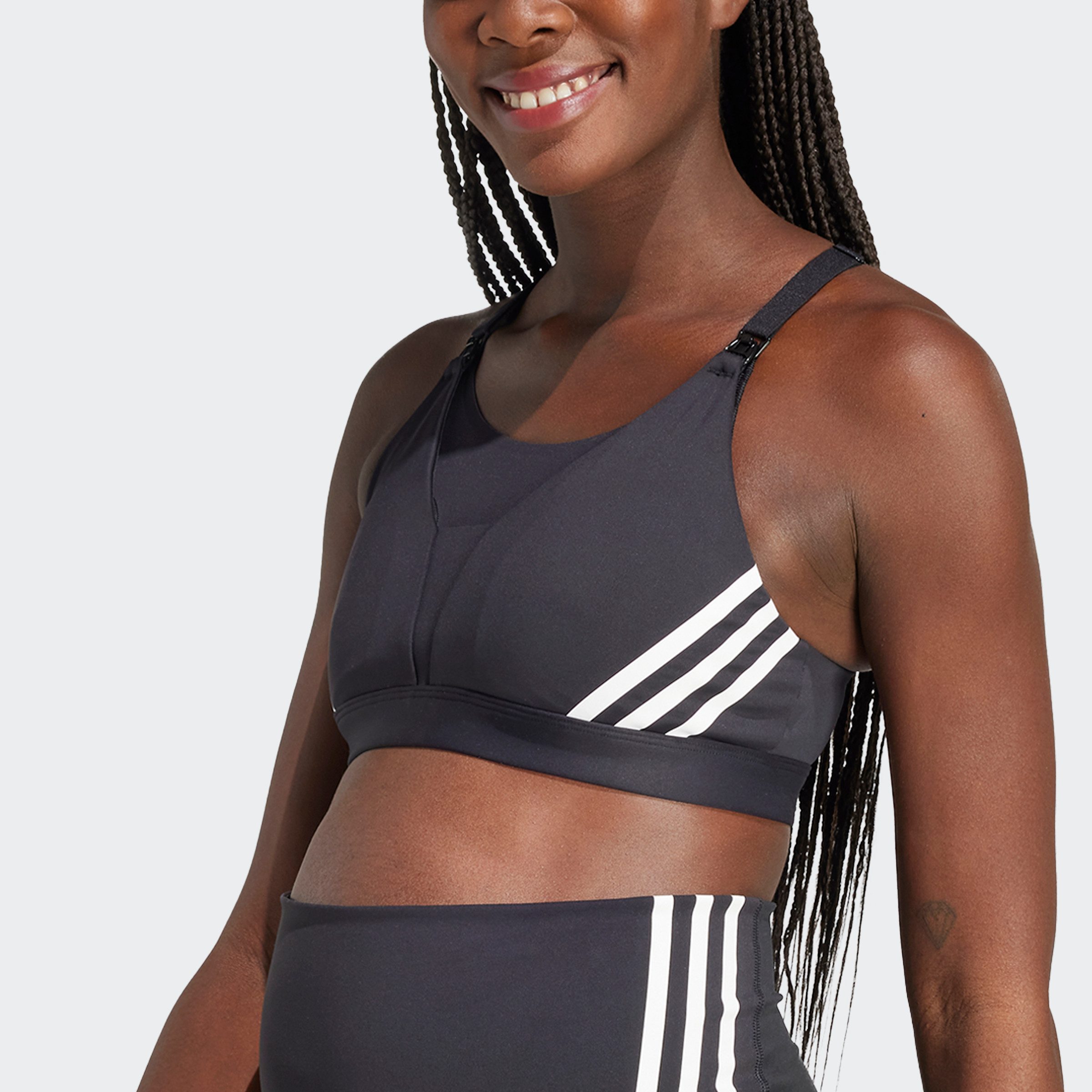 Adidas Powerimpact Luxe Medium-Support Zwangerschapsbeha
