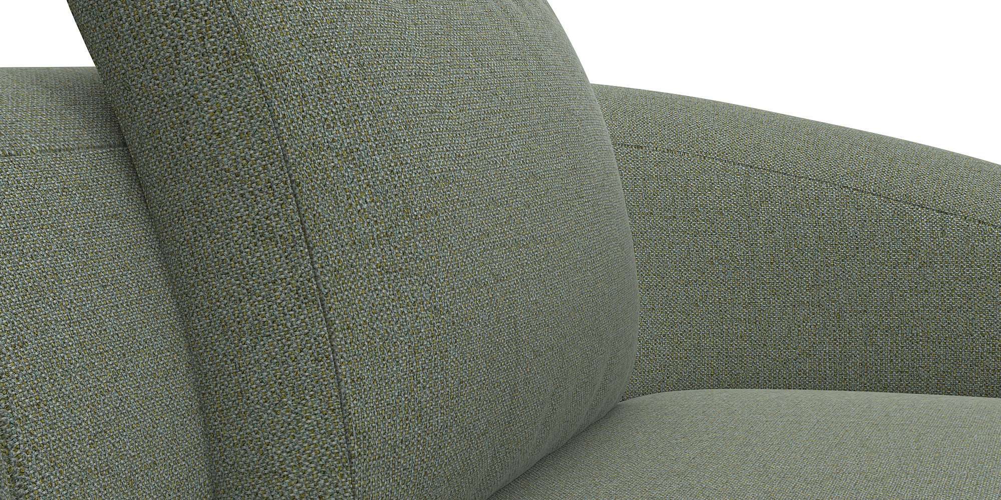 FLEXLUX Zithoek Torino, rond, L-vorm, bankhoek met recamière, longchair-sofa